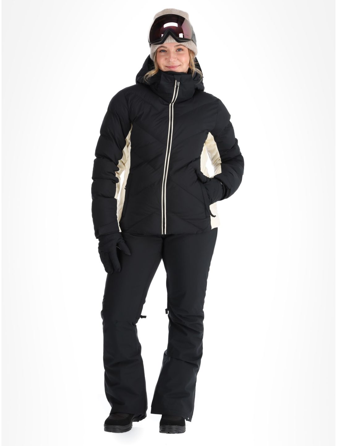 Roxy, Snowdrift chaqueta de esquí mujeres True Black negro 