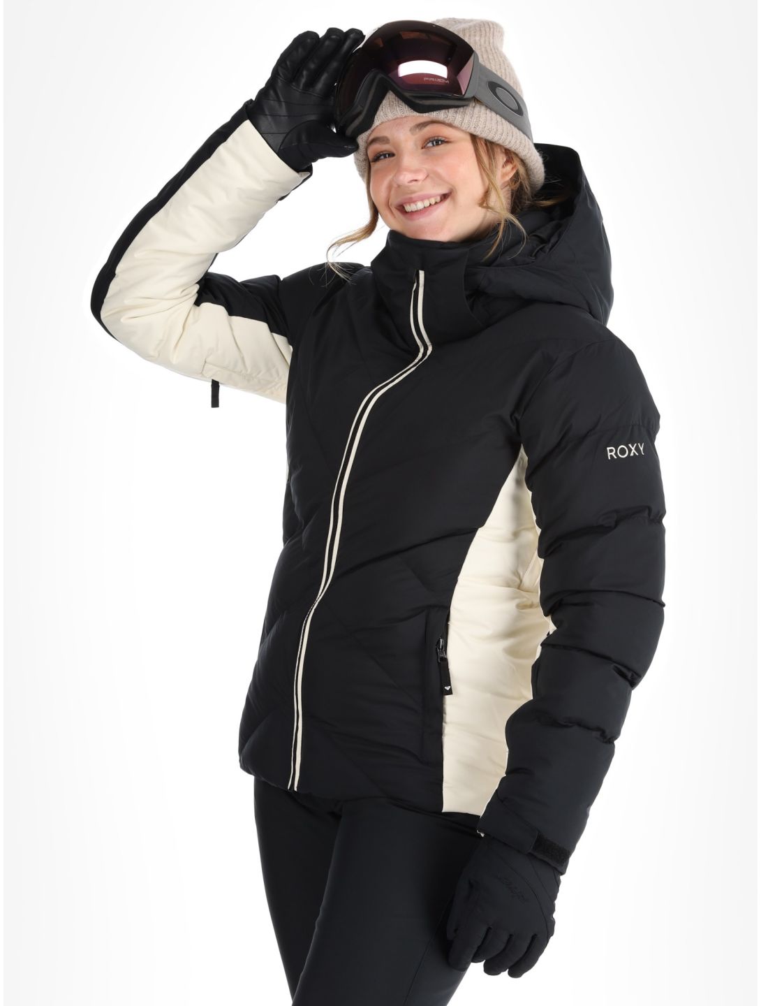 Roxy, Snowdrift chaqueta de esquí mujeres True Black negro 