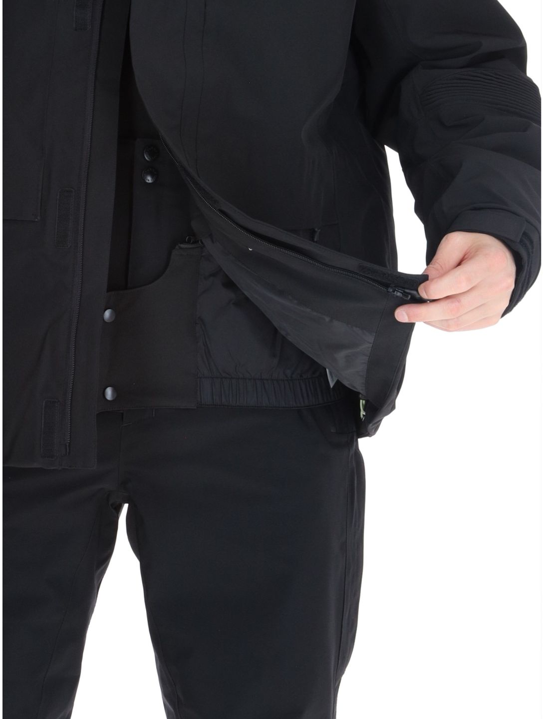 Rukka, Sahlos chaqueta de esquí hombres Basic Black negro 