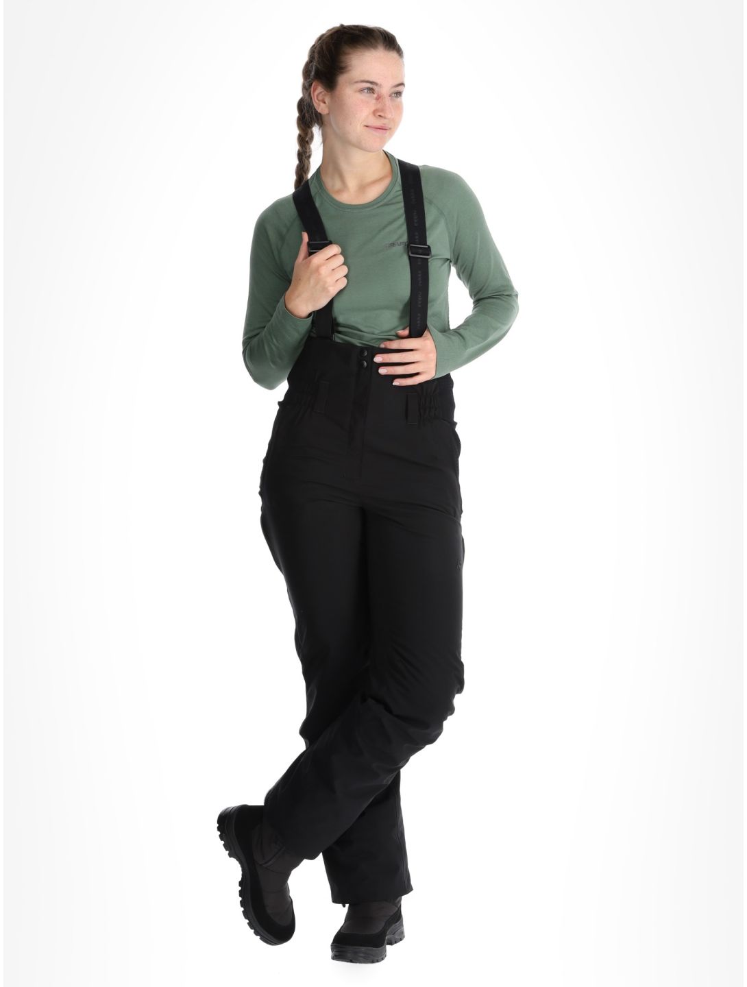 Rukka, Salla pantalones de esquí mujeres Basic Black negro 