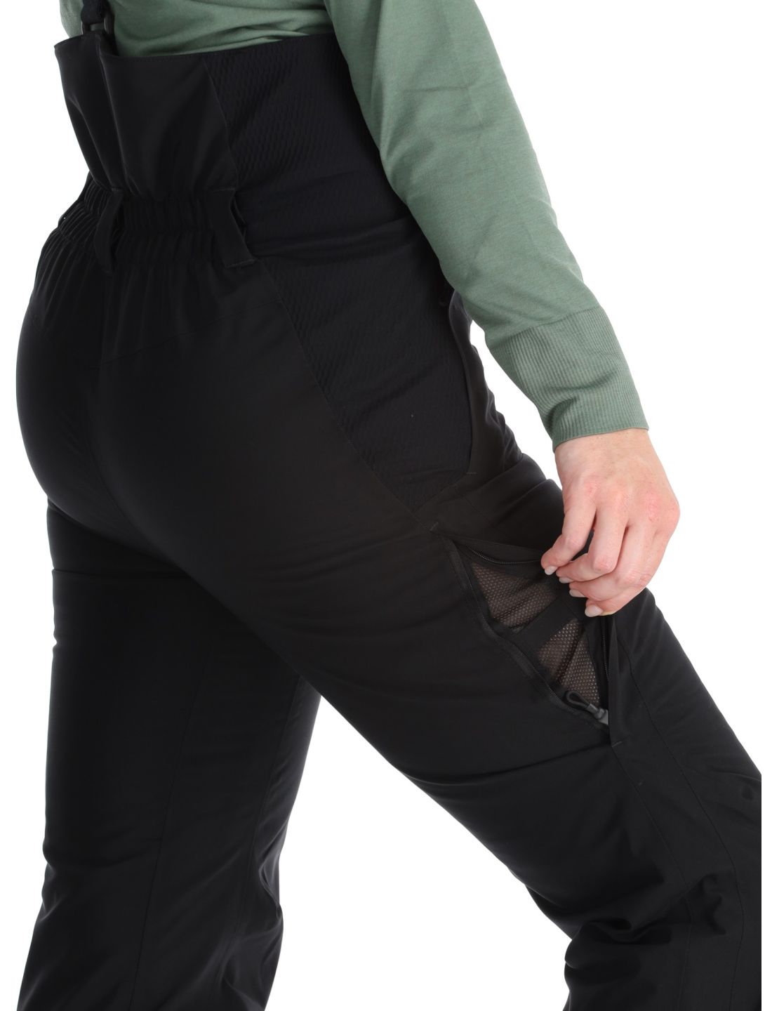 Rukka, Salla pantalones de esquí mujeres Basic Black negro 