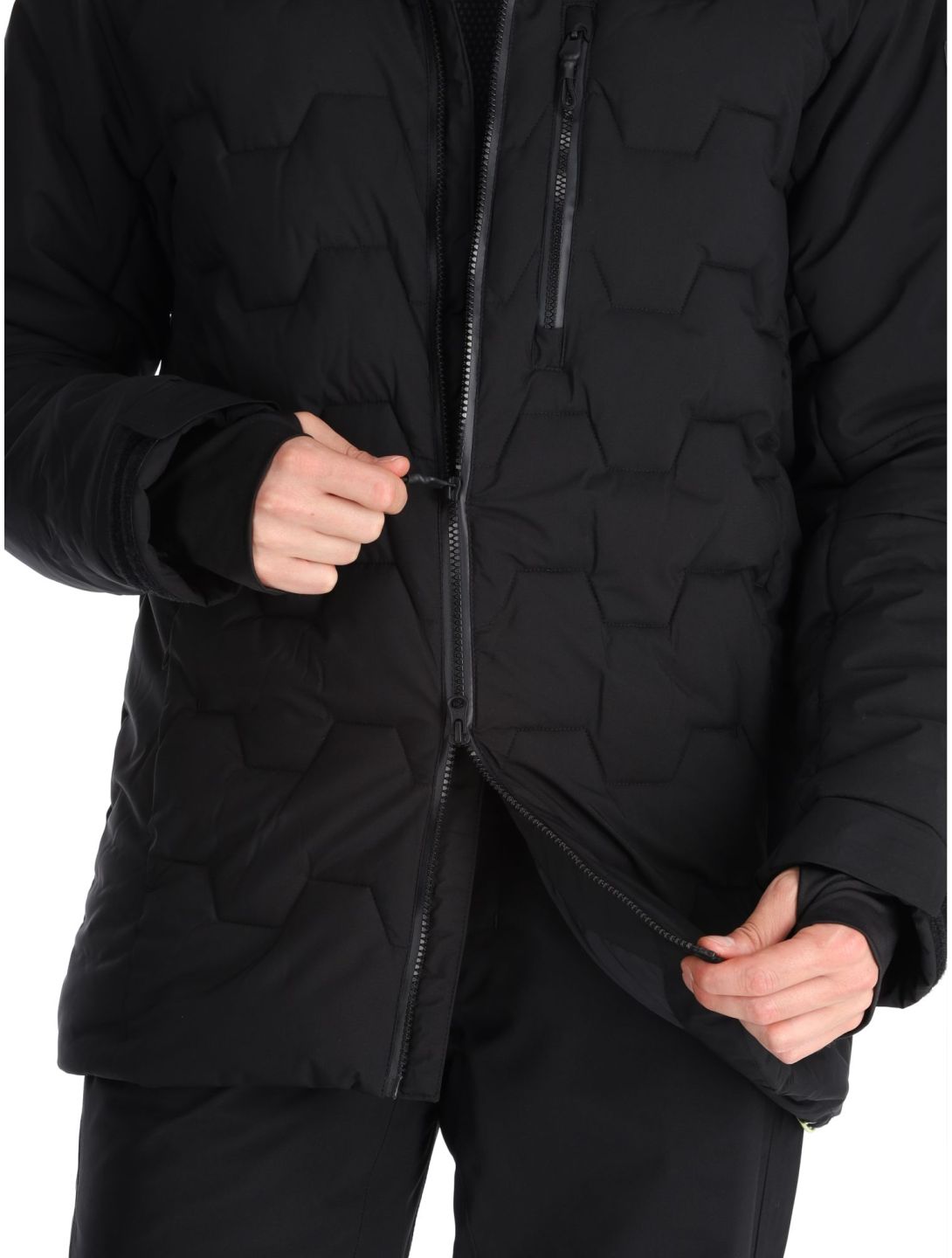 Rukka, Sandby chaqueta de esquí hombres Basic Black negro 