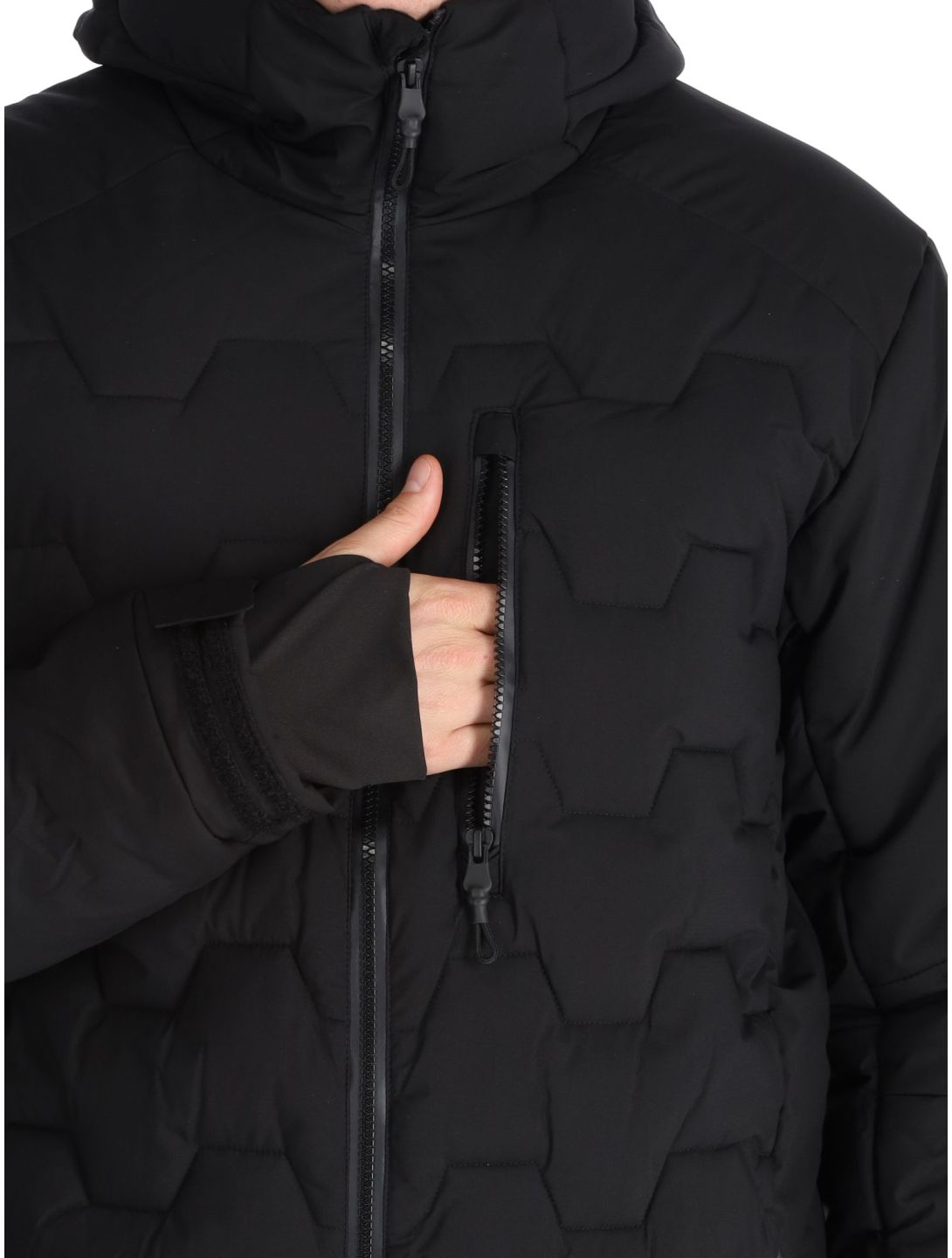 Rukka, Sandby chaqueta de esquí hombres Basic Black negro 