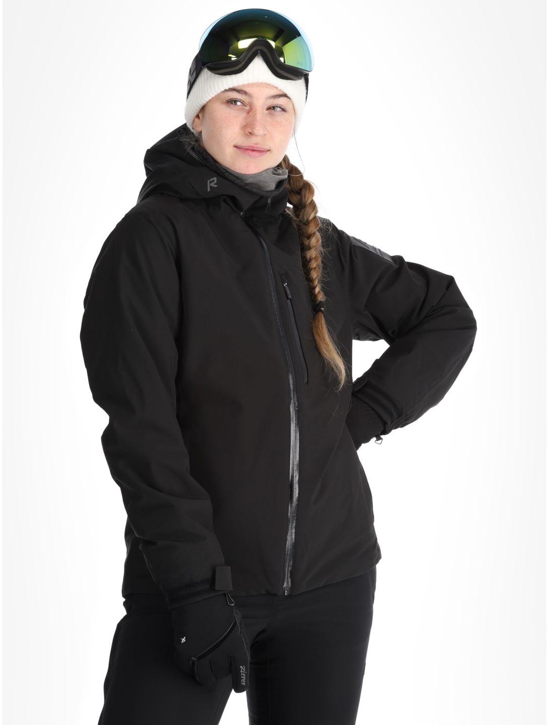 Rukka, Sarva chaqueta de esquí mujeres Basic Black negro 