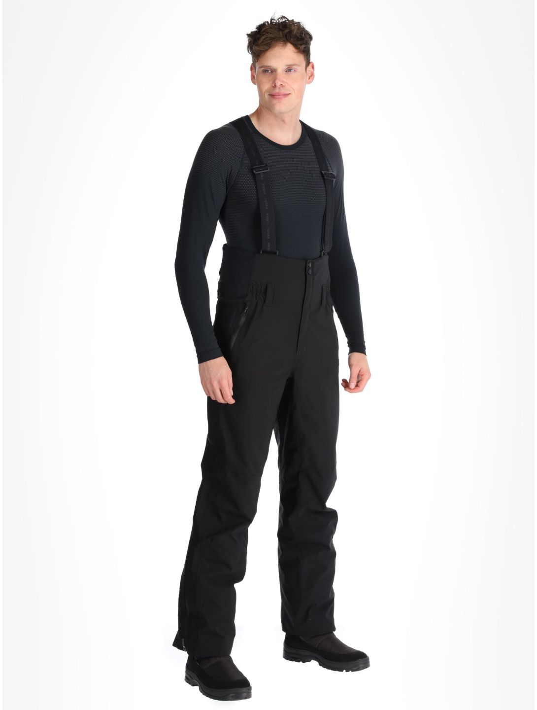 Rukka, Savia pantalones de esquí hombres Basic Black negro 