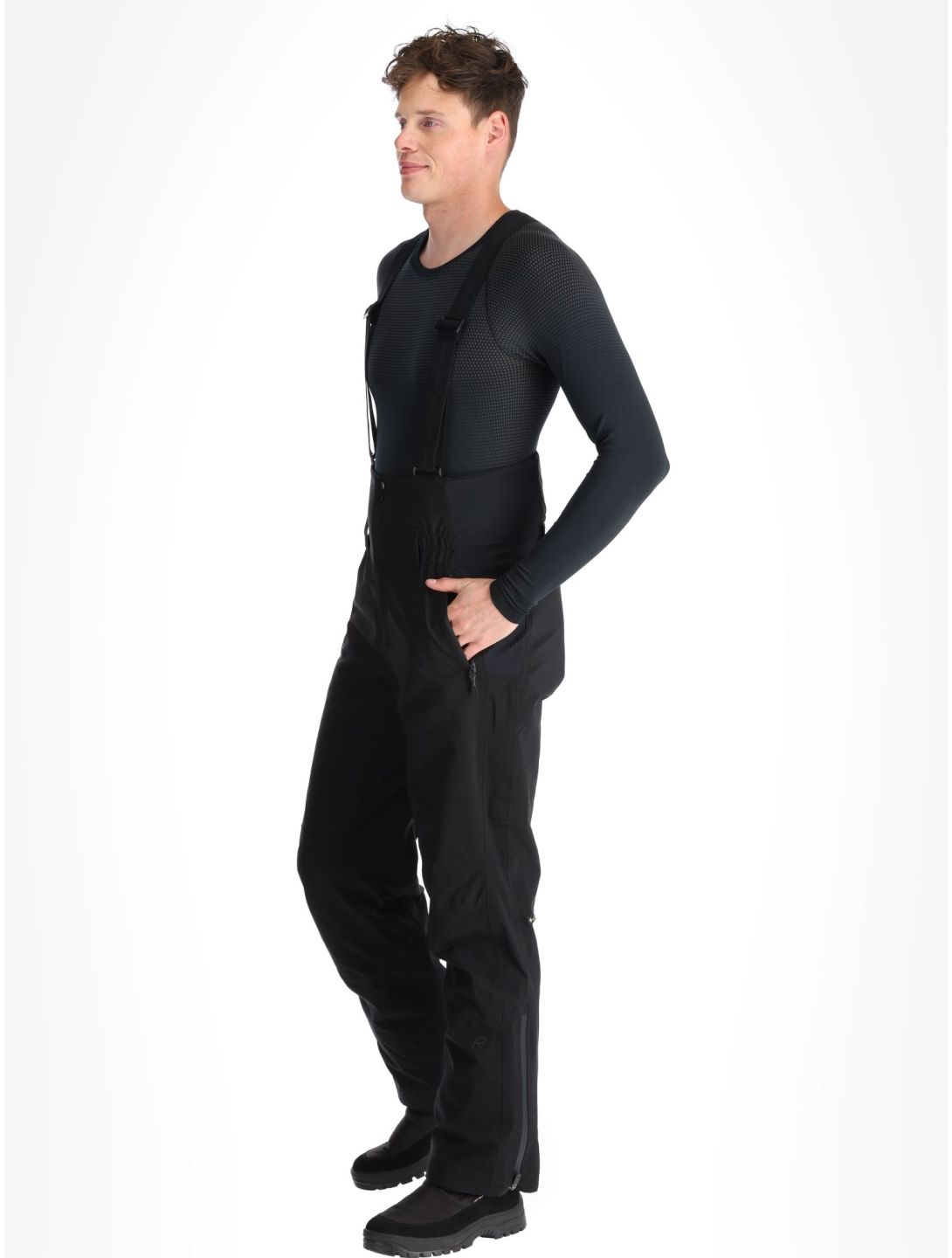 Rukka, Savia pantalones de esquí hombres Basic Black negro 