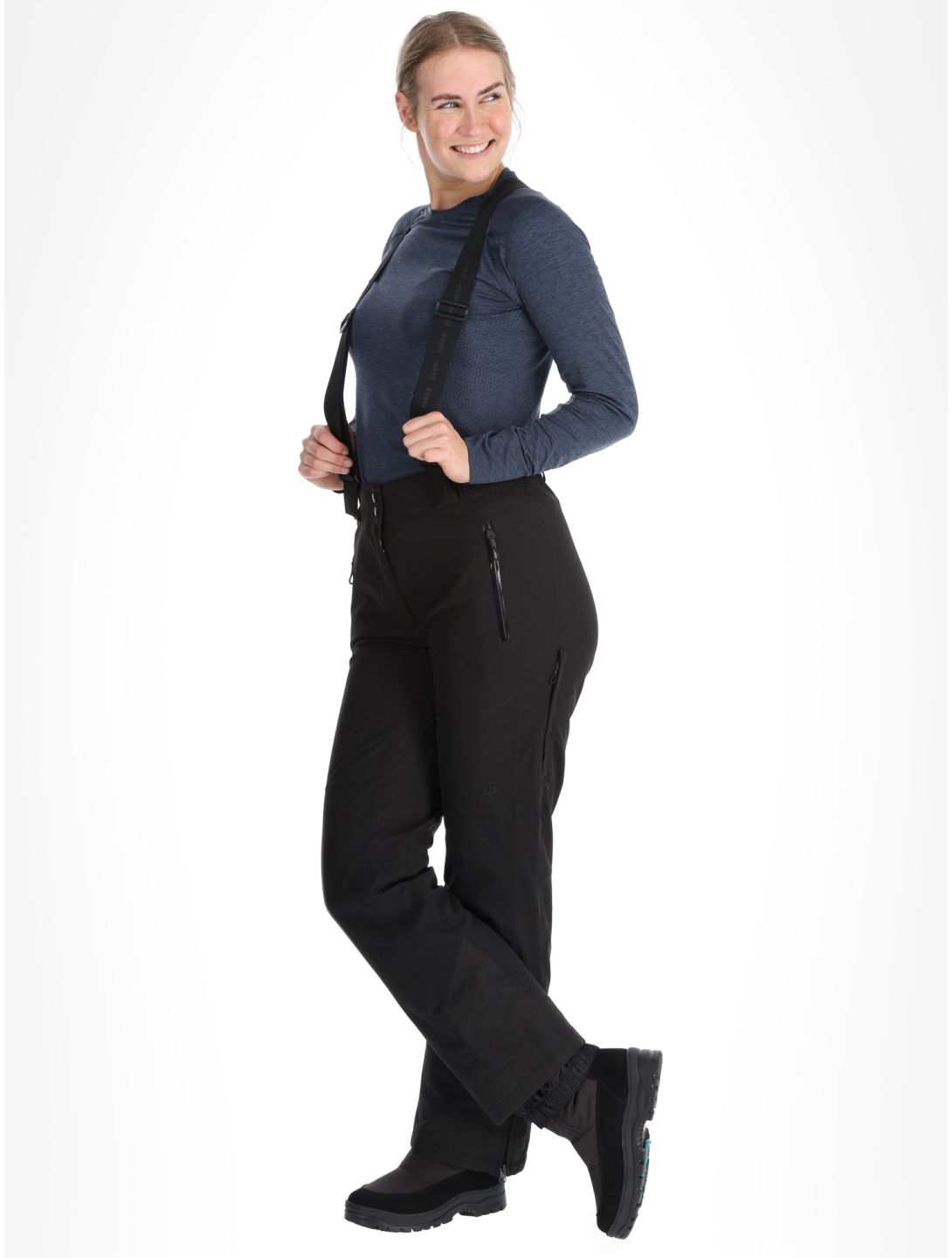 Rukka, Saxby pantalones de esquí mujeres Basic Black negro 