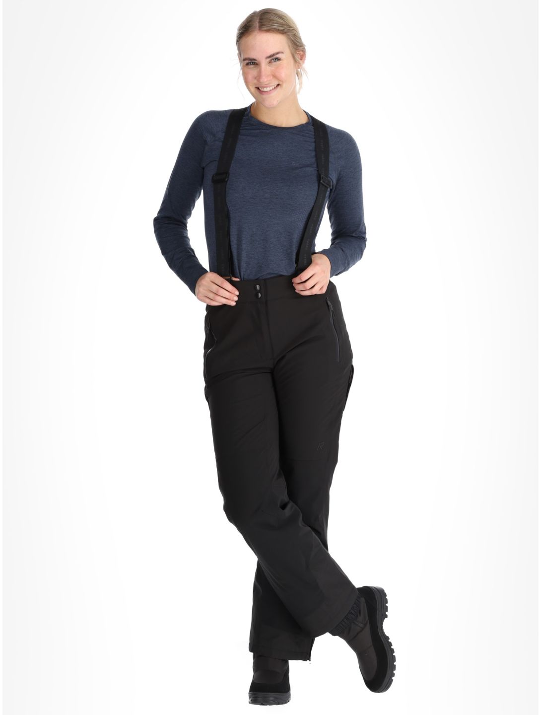 Rukka, Saxby pantalones de esquí mujeres Basic Black negro 