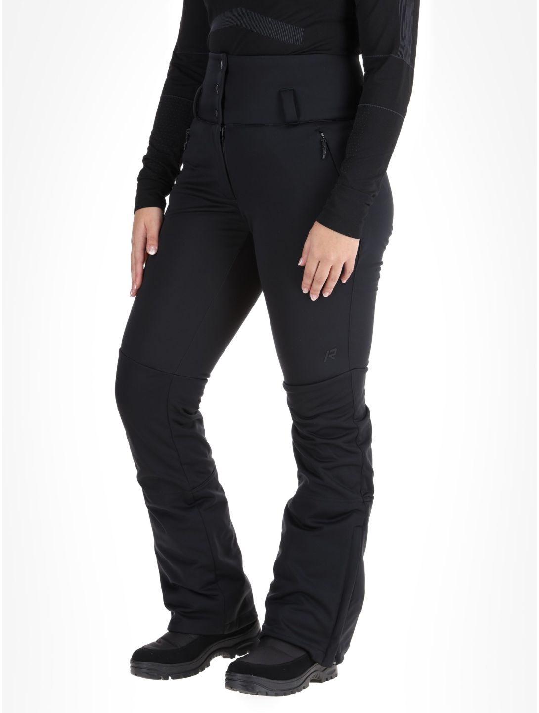 Rukka, Soikko pantalones de esquí softshell mujeres Basic Black negro 