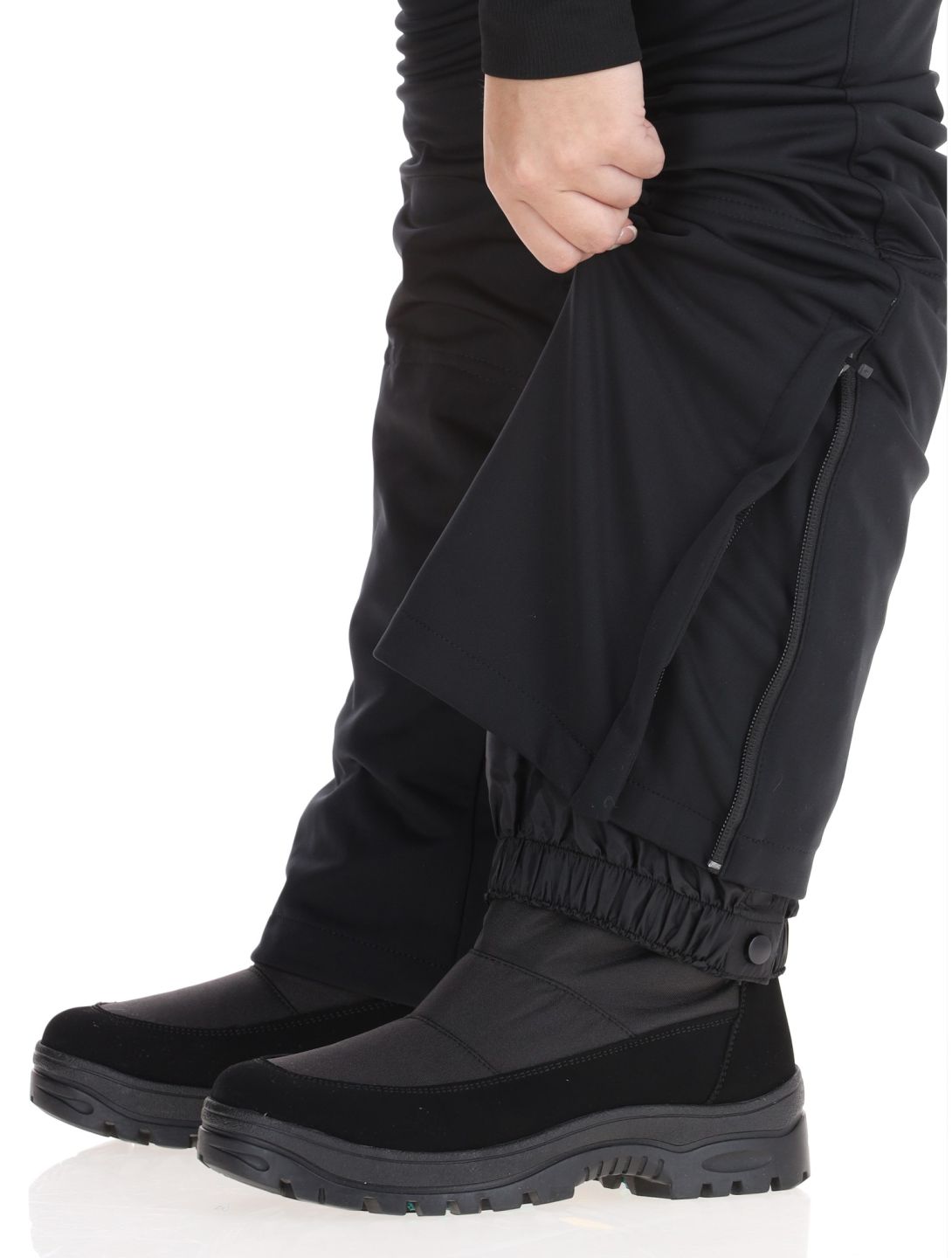 Rukka, Soikko pantalones de esquí softshell mujeres Basic Black negro 