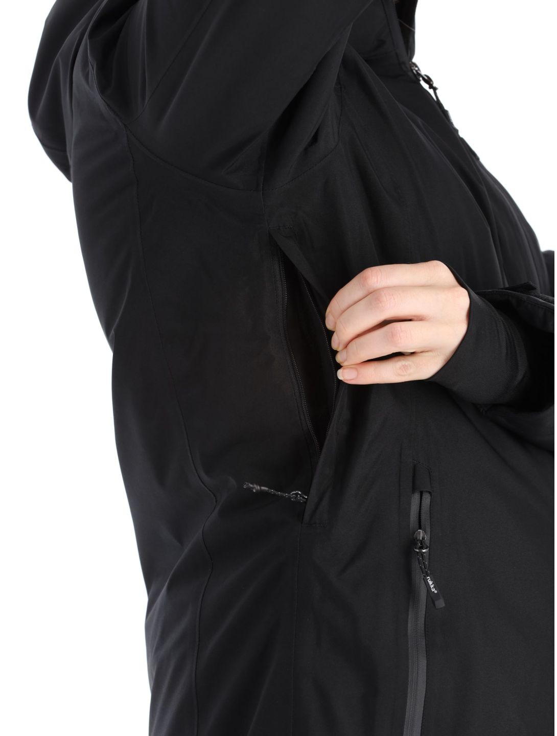 Rukka, Sammatti chaqueta de esquí mujeres Black negro 