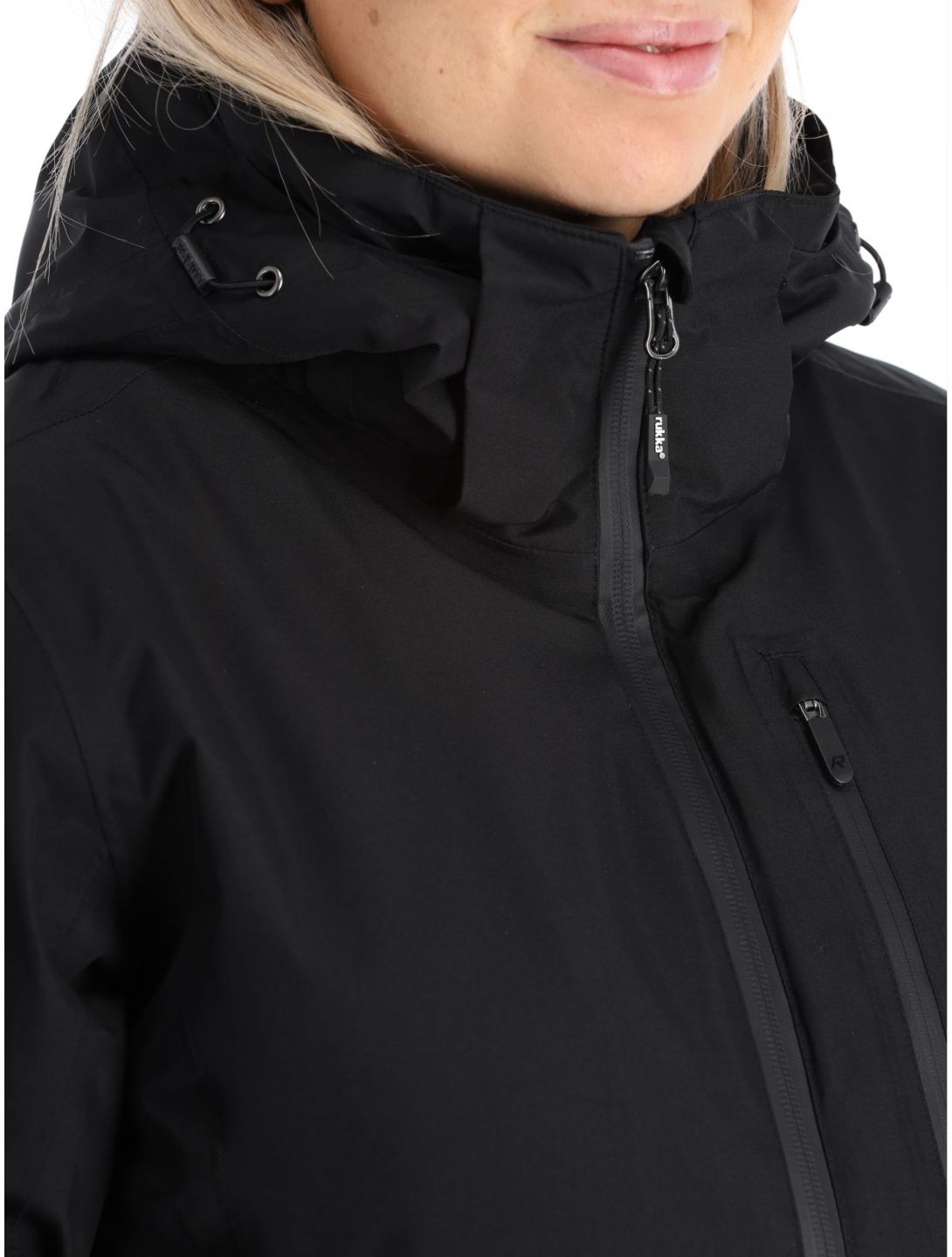 Rukka, Sammatti chaqueta de esquí mujeres Black negro 