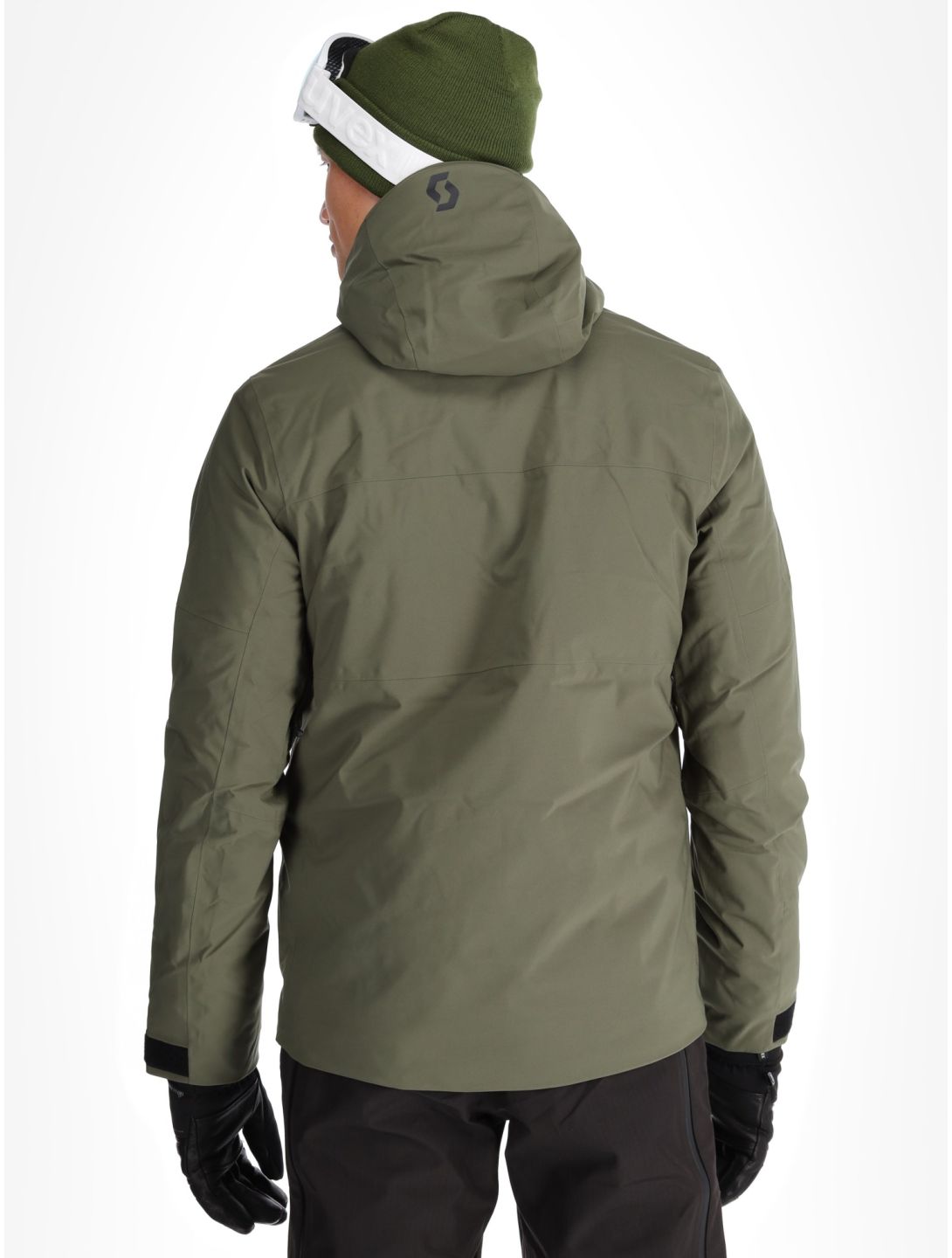 Scott, Jacket M's Ultimate Dryo 10 chaqueta de esquí hombres Douglas Green verde 