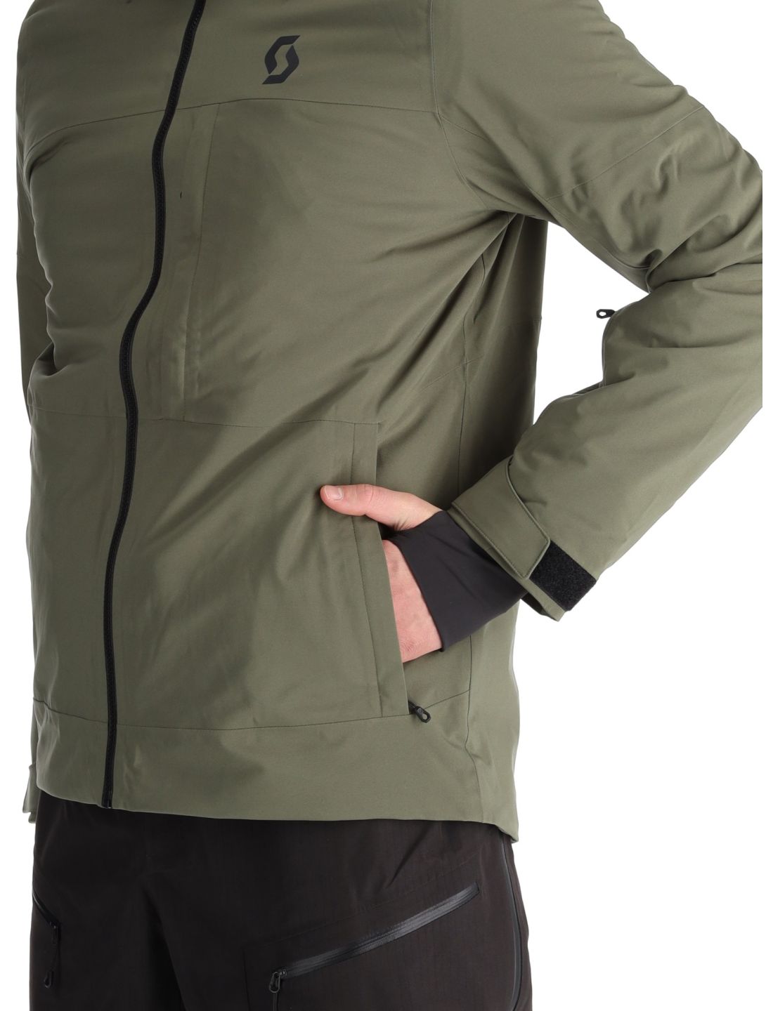 Scott, Jacket M's Ultimate Dryo 10 chaqueta de esquí hombres Douglas Green verde 