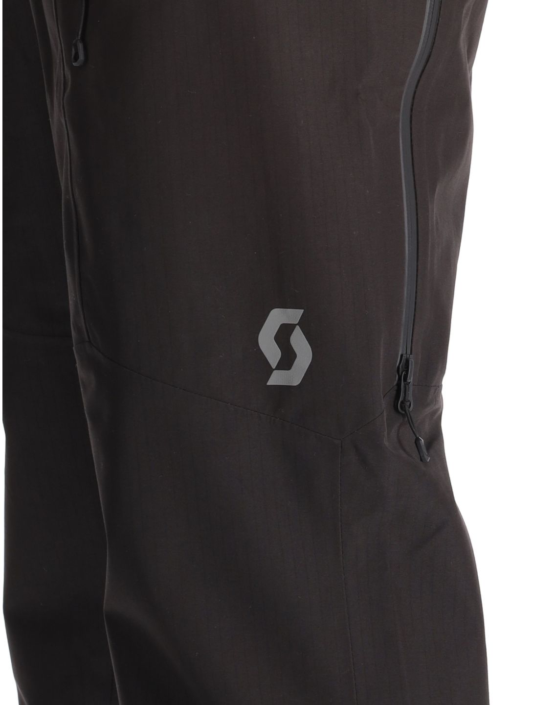 Scott, Pants M's Vertic Ripstop 3L pantalones de esquí hardshell hombres Black negro 