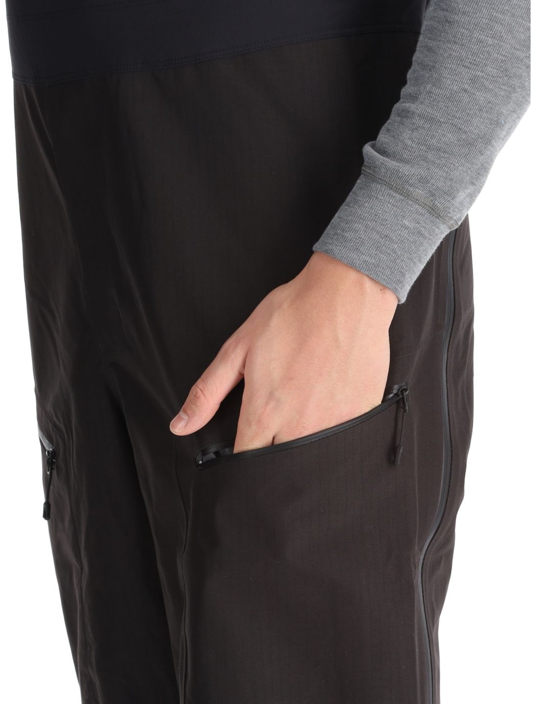 Scott, Pants M's Vertic Ripstop 3L pantalones de esquí hardshell hombres Black negro 