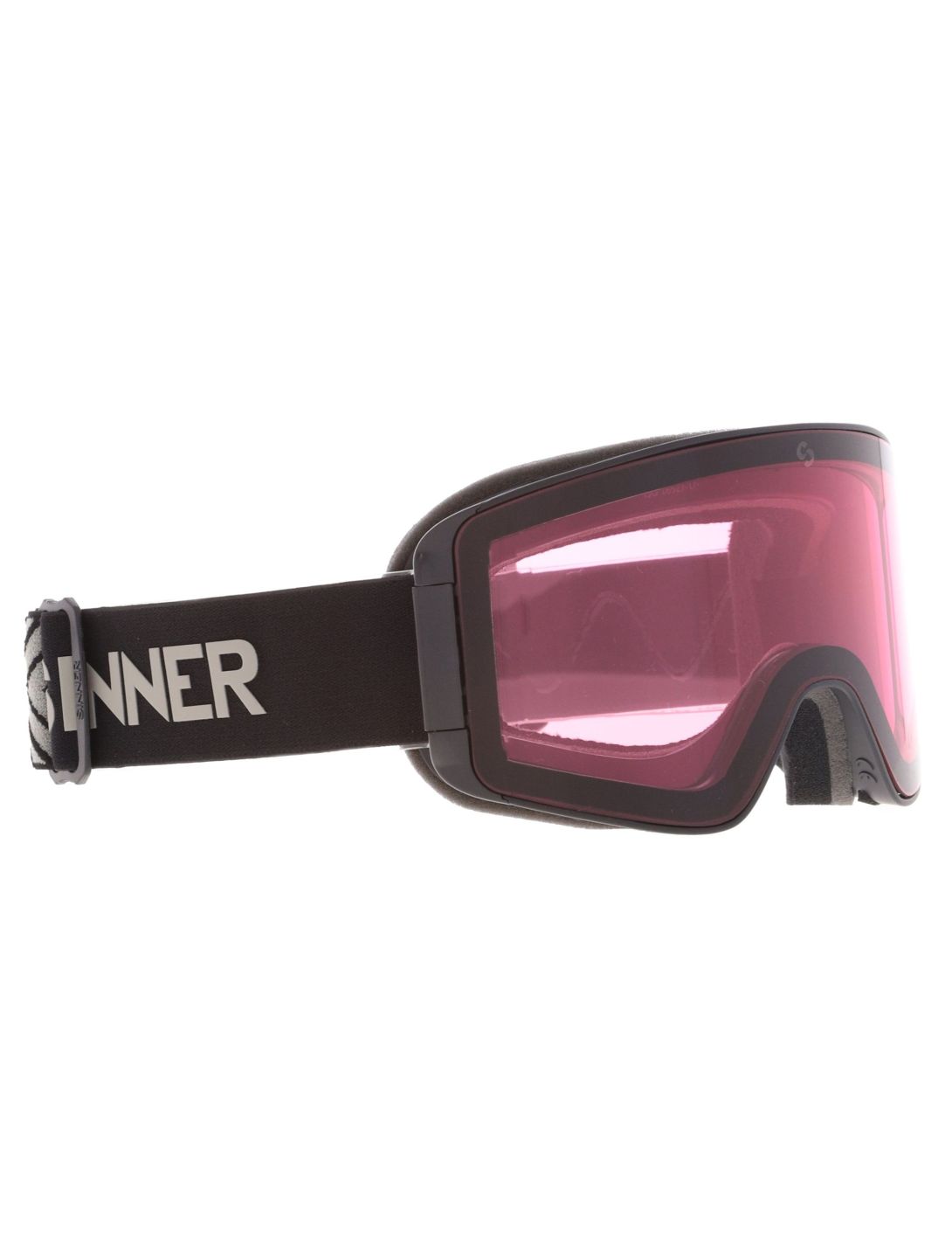 Sinner, Aura gafas de esquí lente extra unisex Matt Black negro 