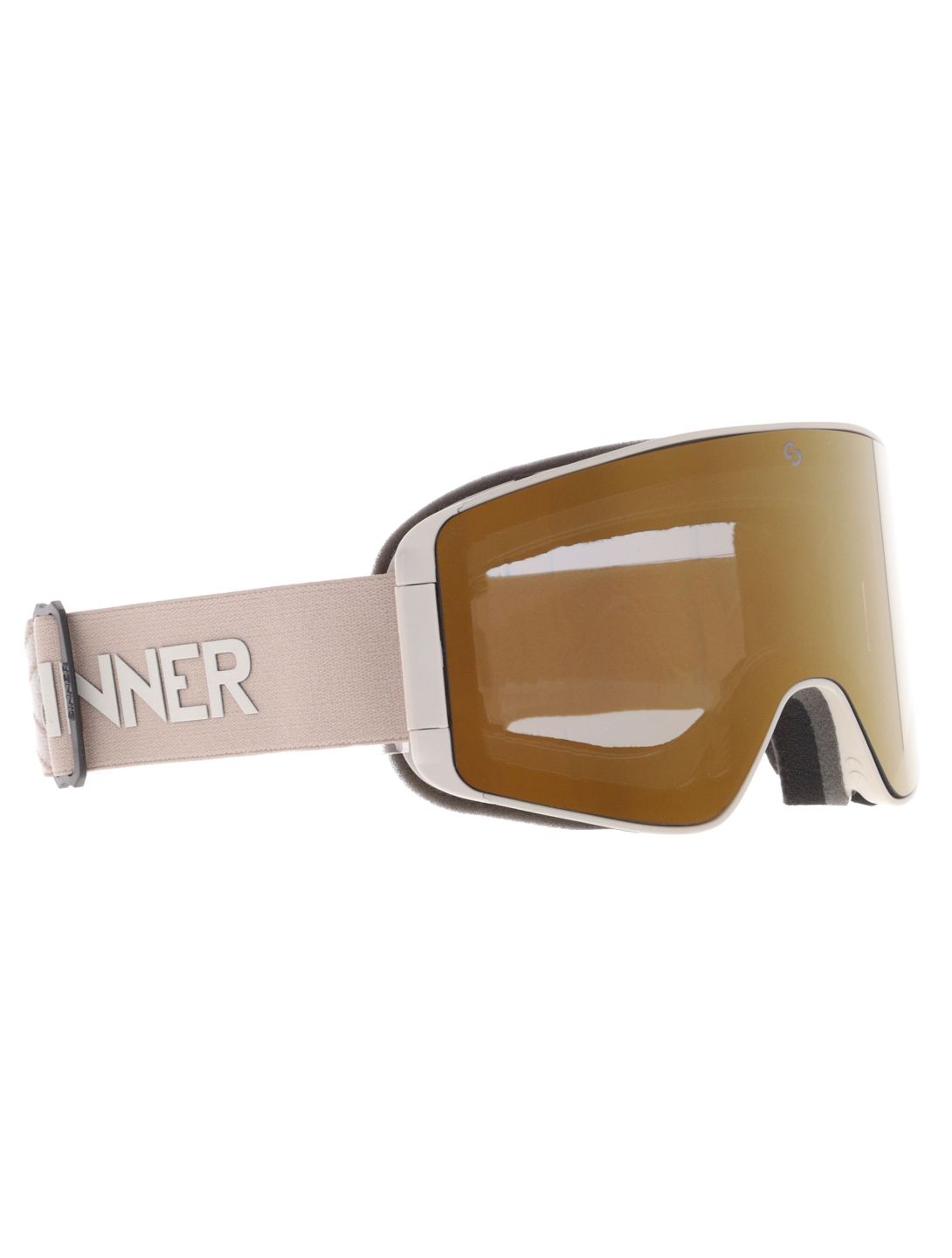 Sinner, Aura gafas de esquí lente extra unisex Matt Light Beige beige 