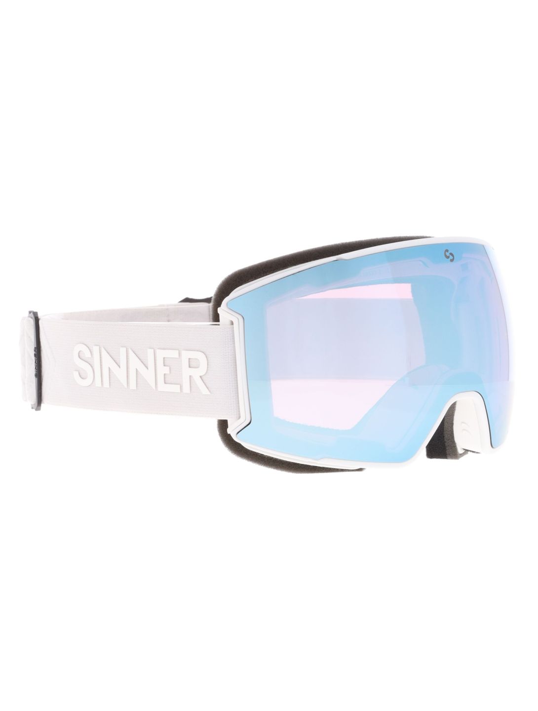 Sinner, Boreas gafas de esquí lente extra unisex Matt White blanco 