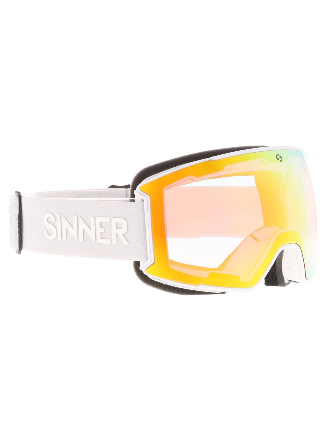 Sinner, Boreas gafas de esquí lente extra unisex Matt White blanco 