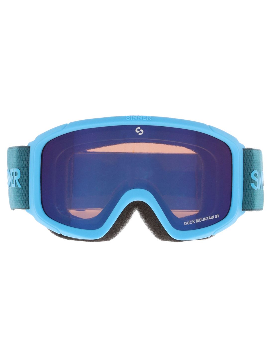 Sinner, Duck Mountain gafas de esquí niños Matt Blue azul 