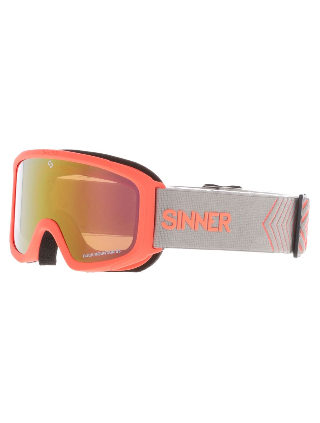 Sinner, Duck Mountain gafas de esquí niños Matt Orange naranja 