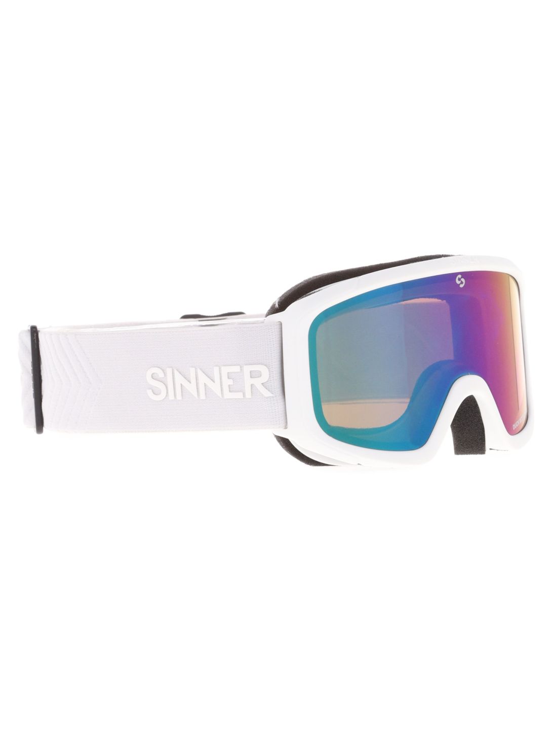 Sinner, Duck Mountain gafas de esquí niños Matt White blanco 