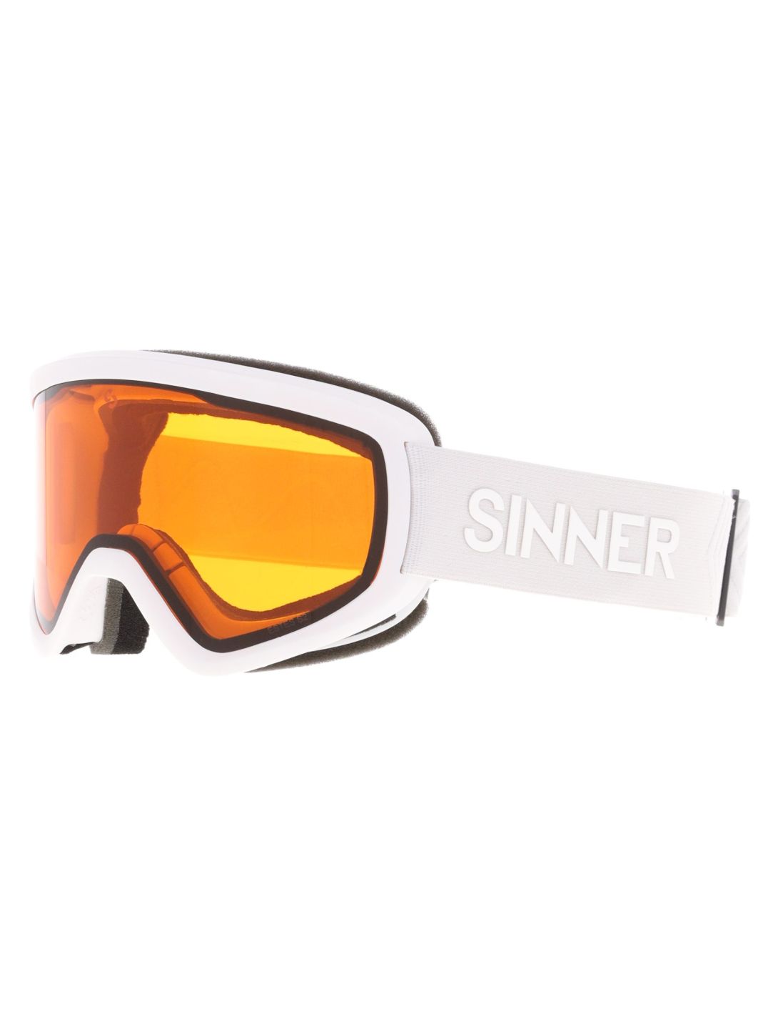 Sinner, Estes gafas de esquí unisex Matt White blanco 