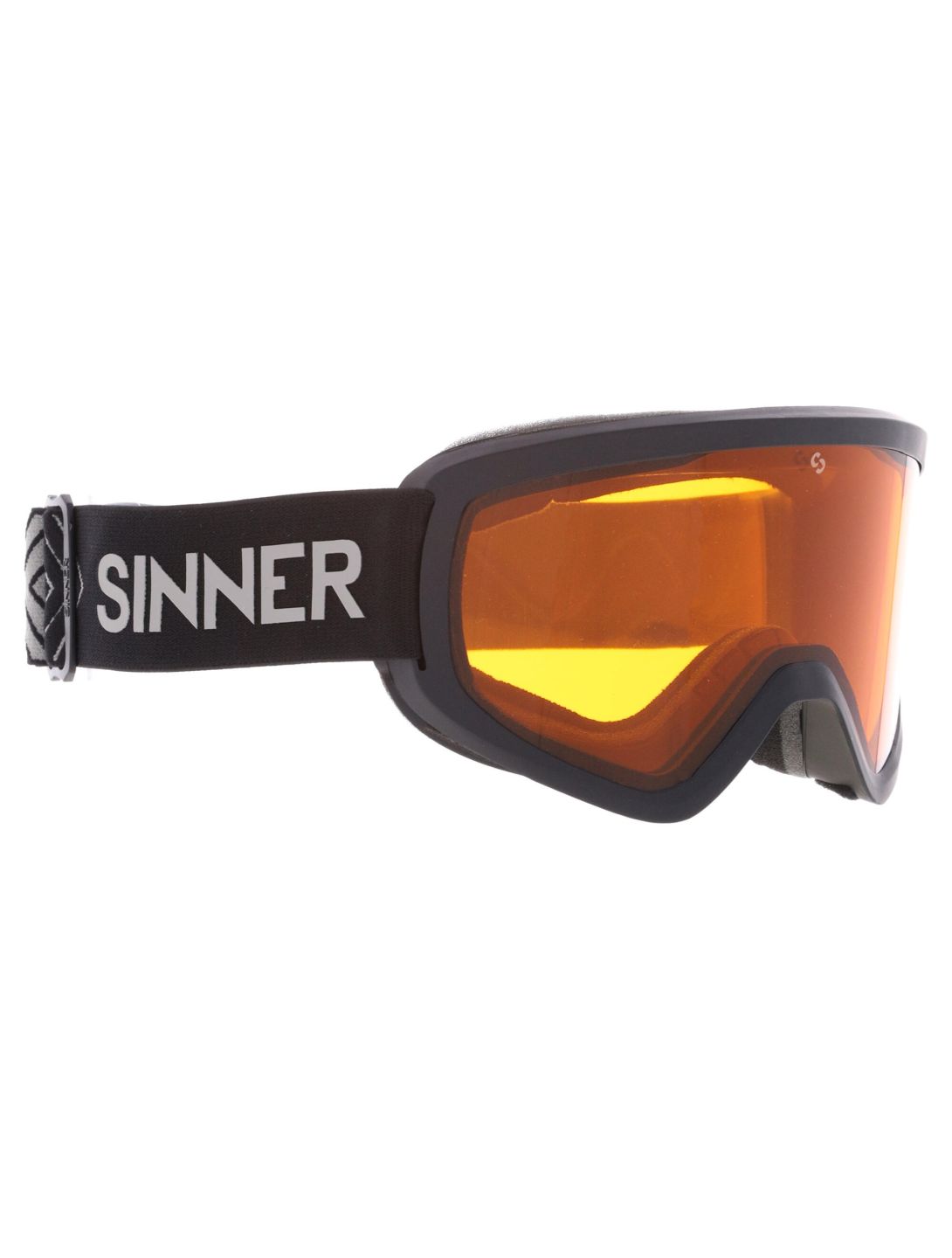 Sinner, Estes gafas de esquí unisex Matt Black negro 