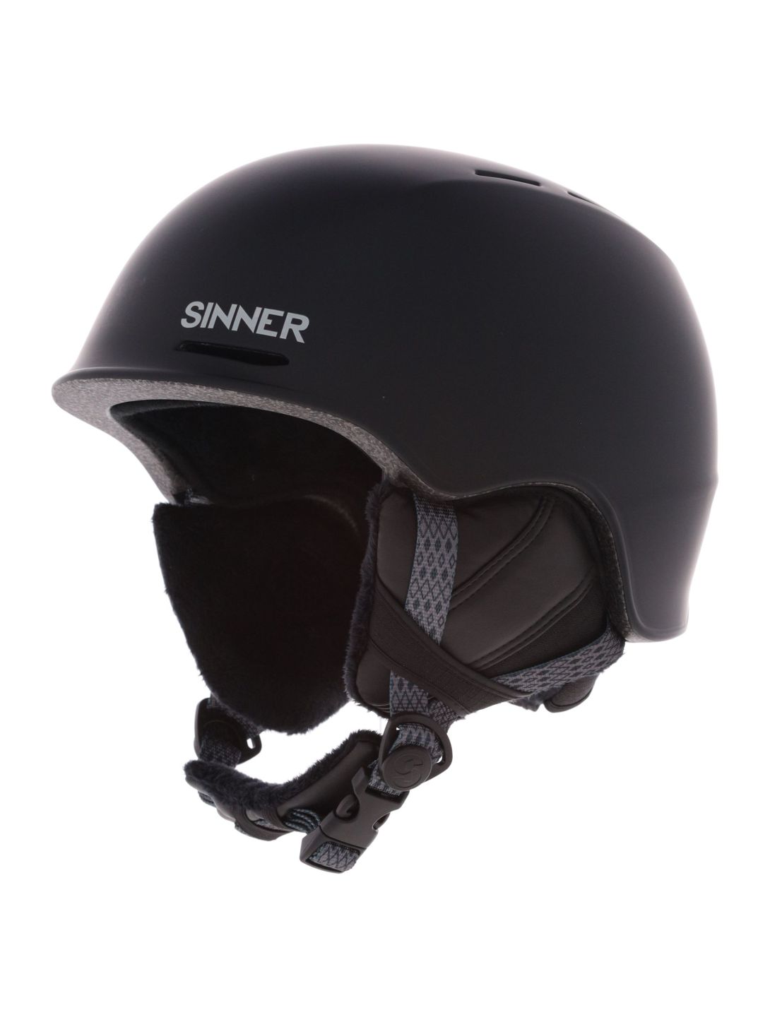 Sinner, Fortune casco unisex Matt Black negro 