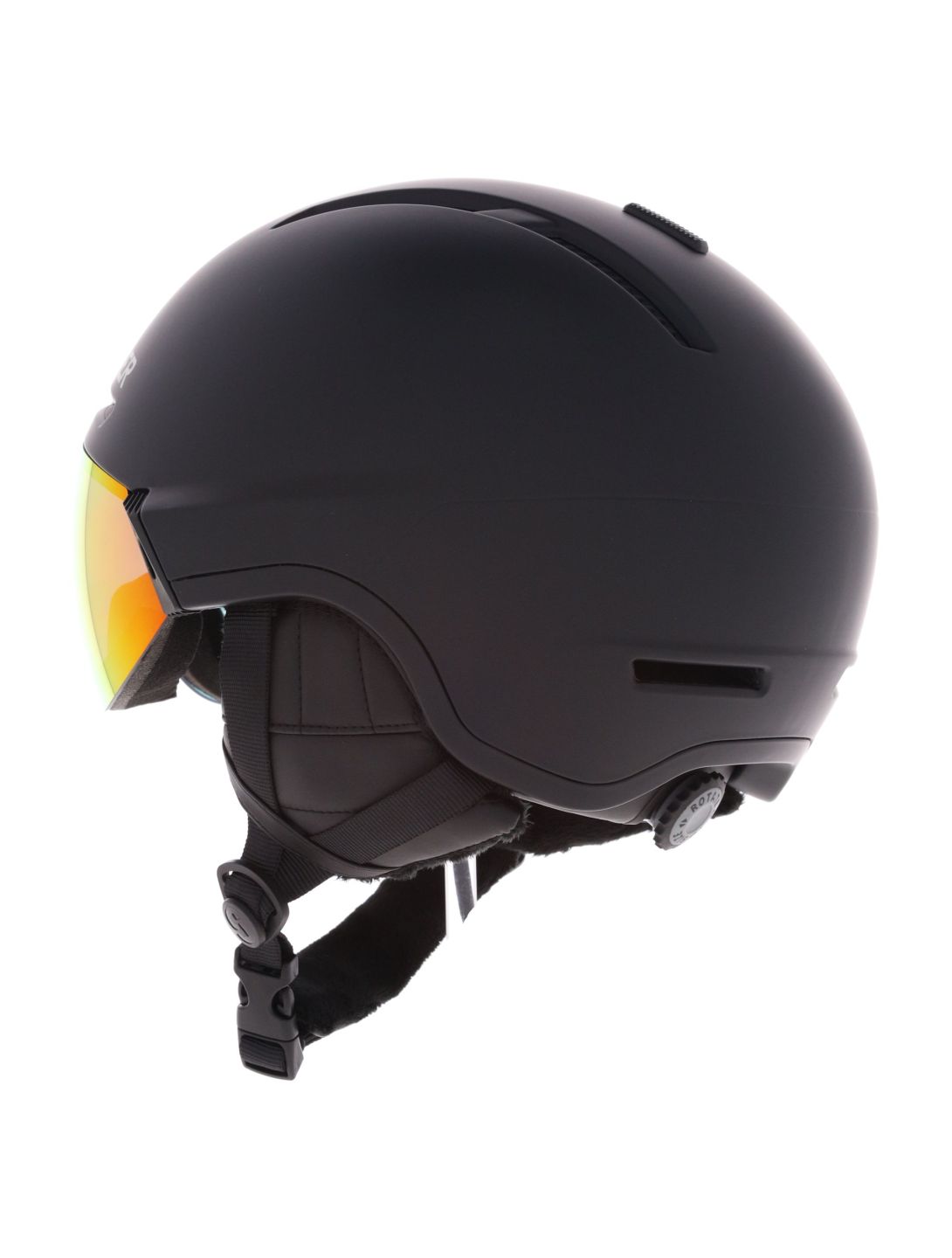 Sinner, Montblanc casco con visera unisex Matt Black negro 