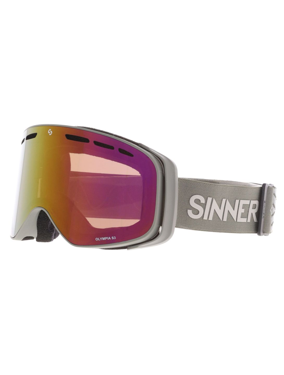 Sinner, Olympia gafas de esquí unisex Matt Moss Green verde 