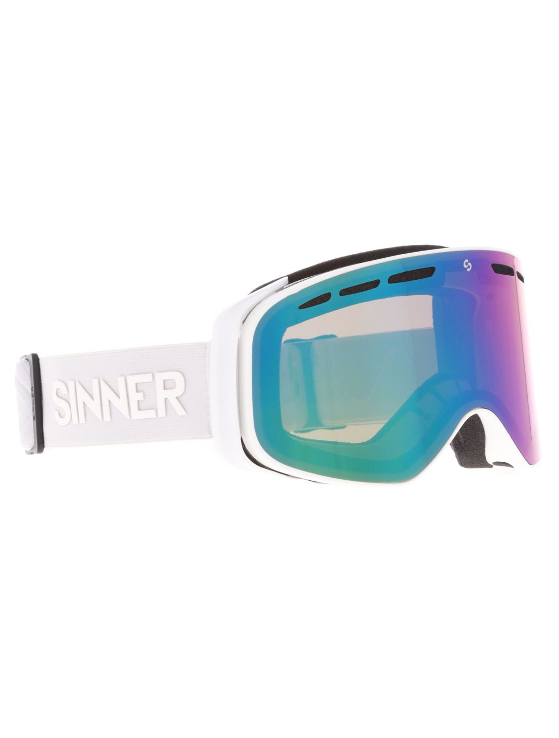 Sinner, Olympia gafas de esquí unisex Matt White blanco 