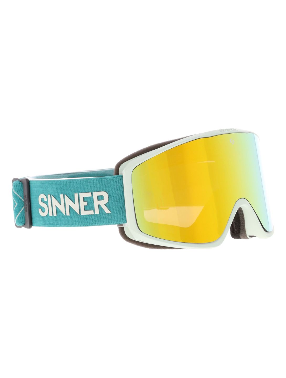 Sinner, Sin Valley S gafas de esquí unisex Matt Light Mint verde 