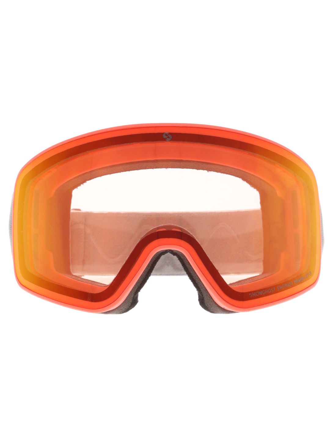 Sinner, Snowghost gafas de esquí unisex Matt Orange gris, naranja 