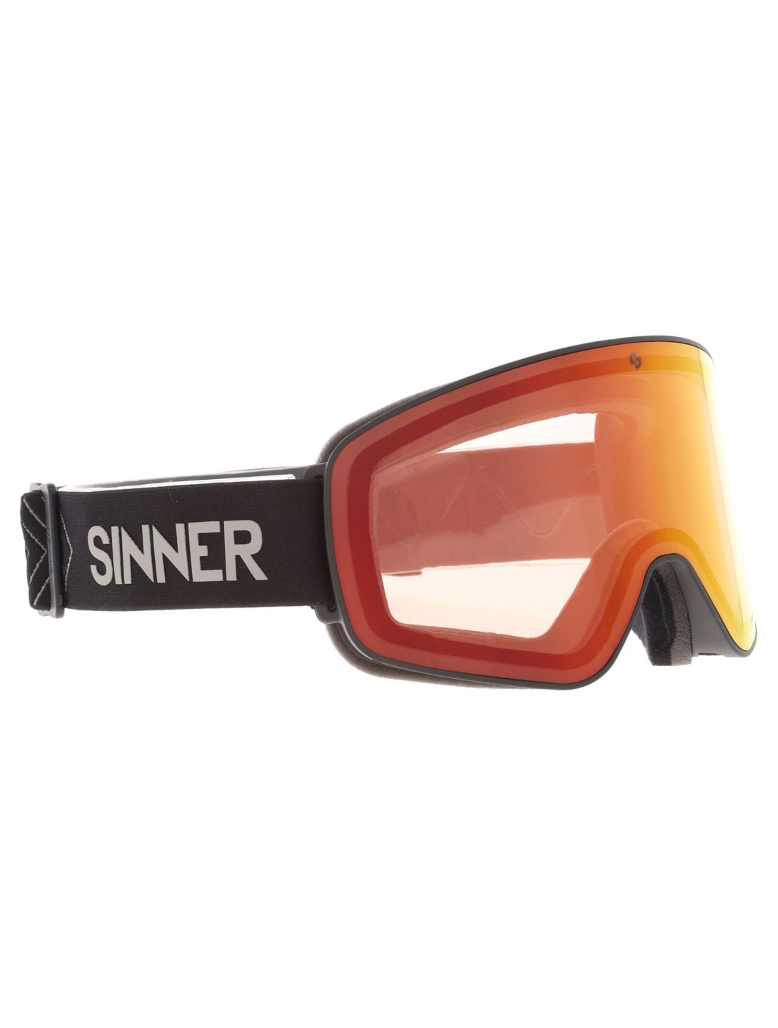 Sinner, Snowghost gafas de esquí unisex Matt Black negro 