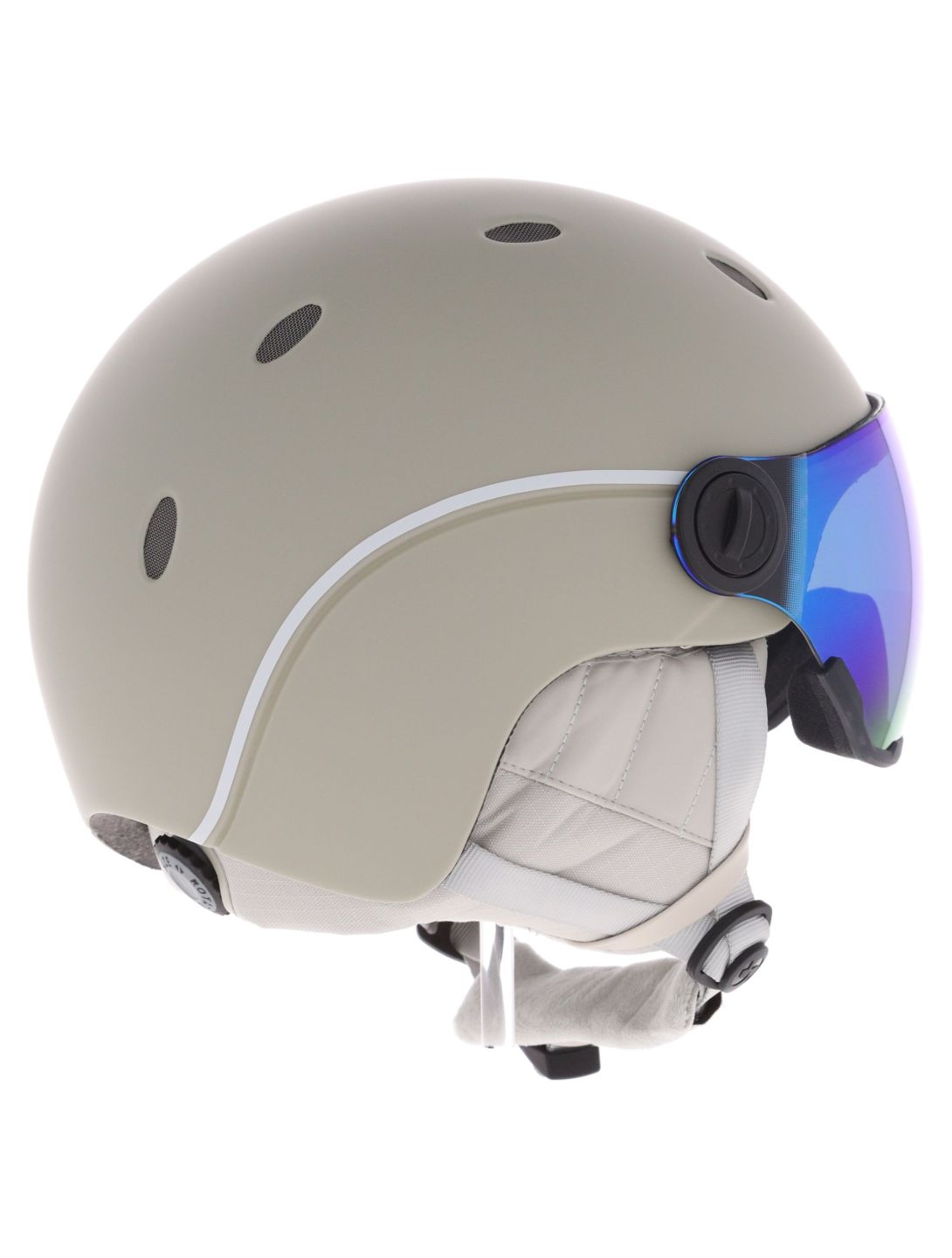 Sinner, Titan Visor casco con visera unisex Matt Light Grey gris 