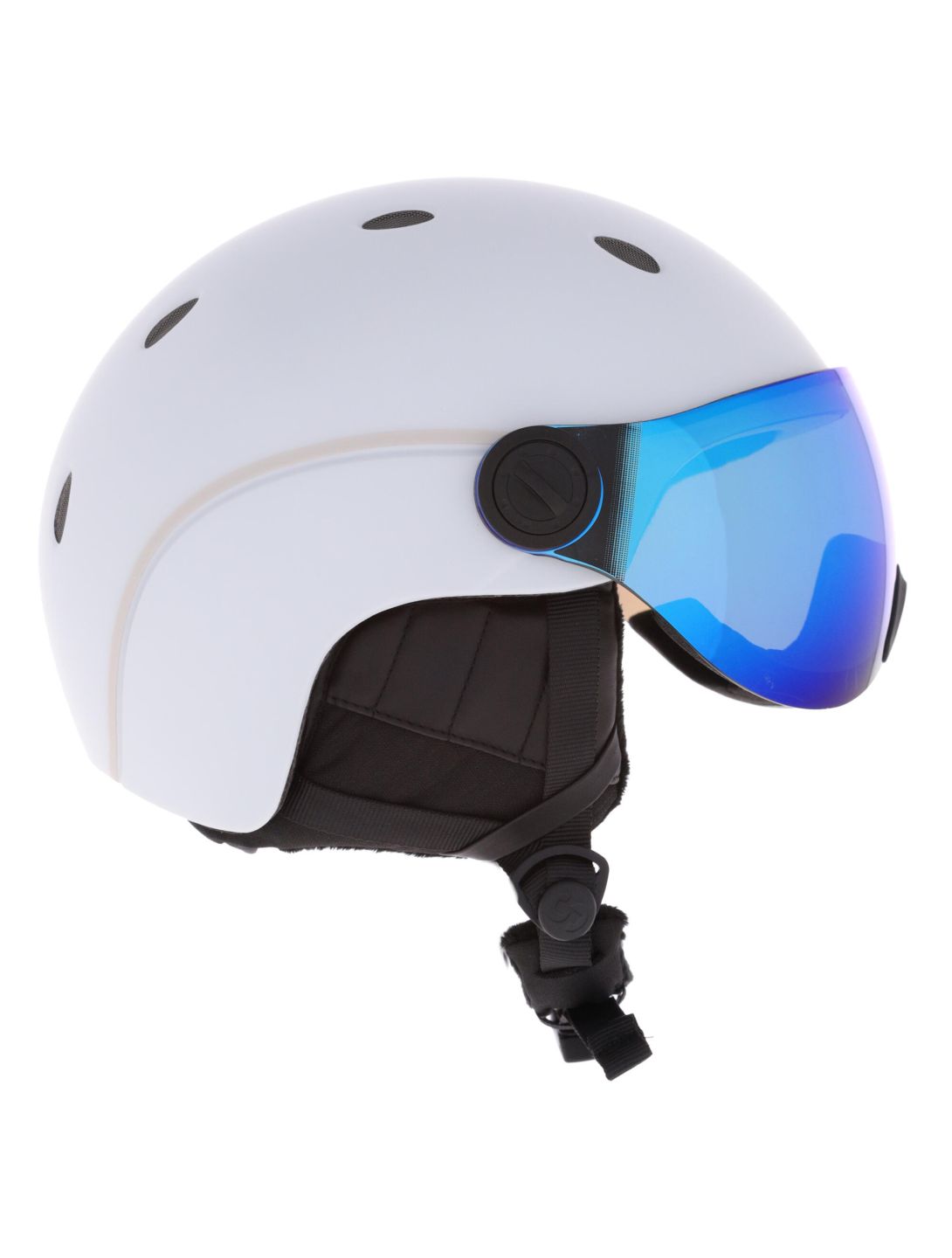 Sinner, Titan Visor casco con visera unisex Matt White blanco 