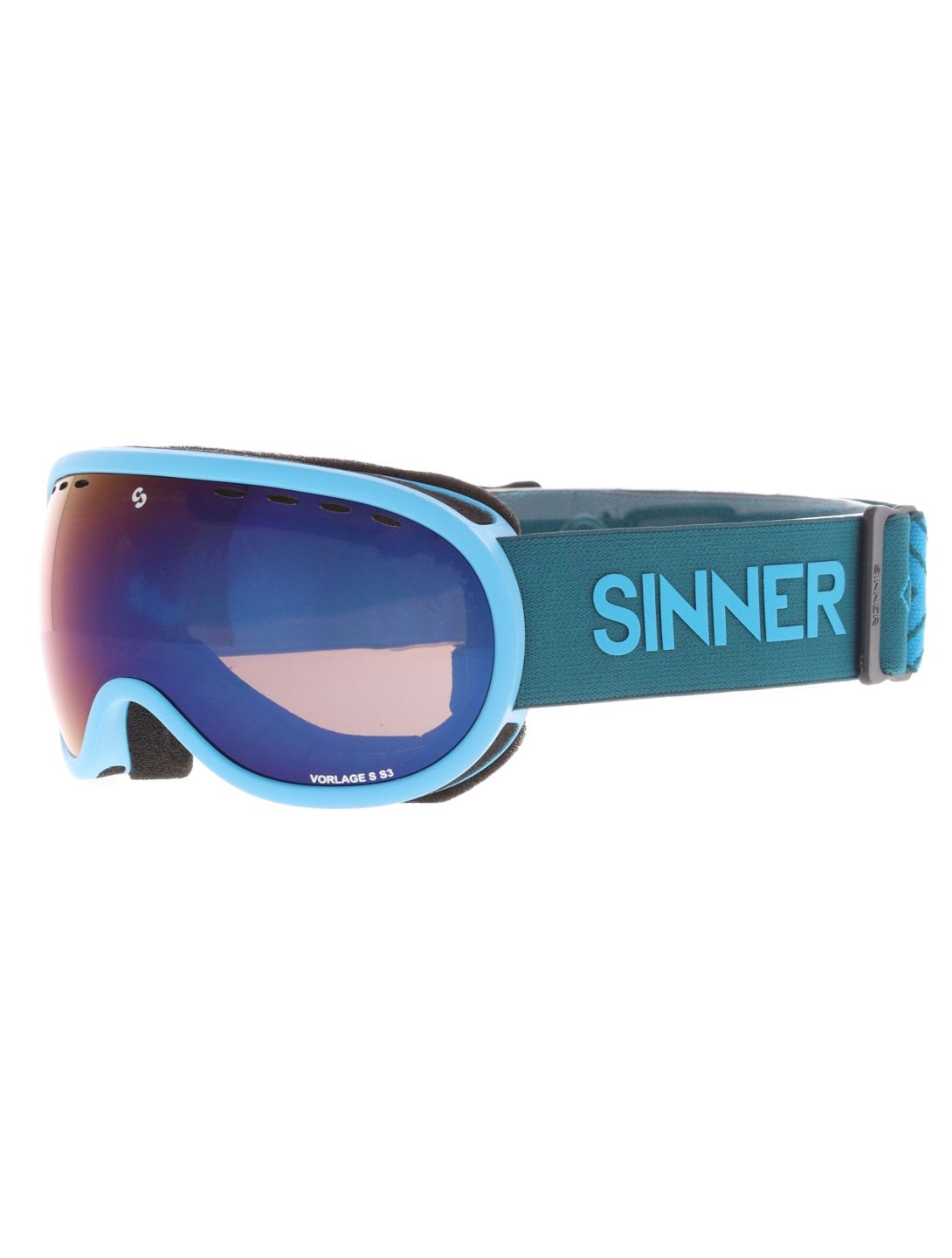 Sinner, Vorlage S gafas de esquí unisex Matt Blue azul 