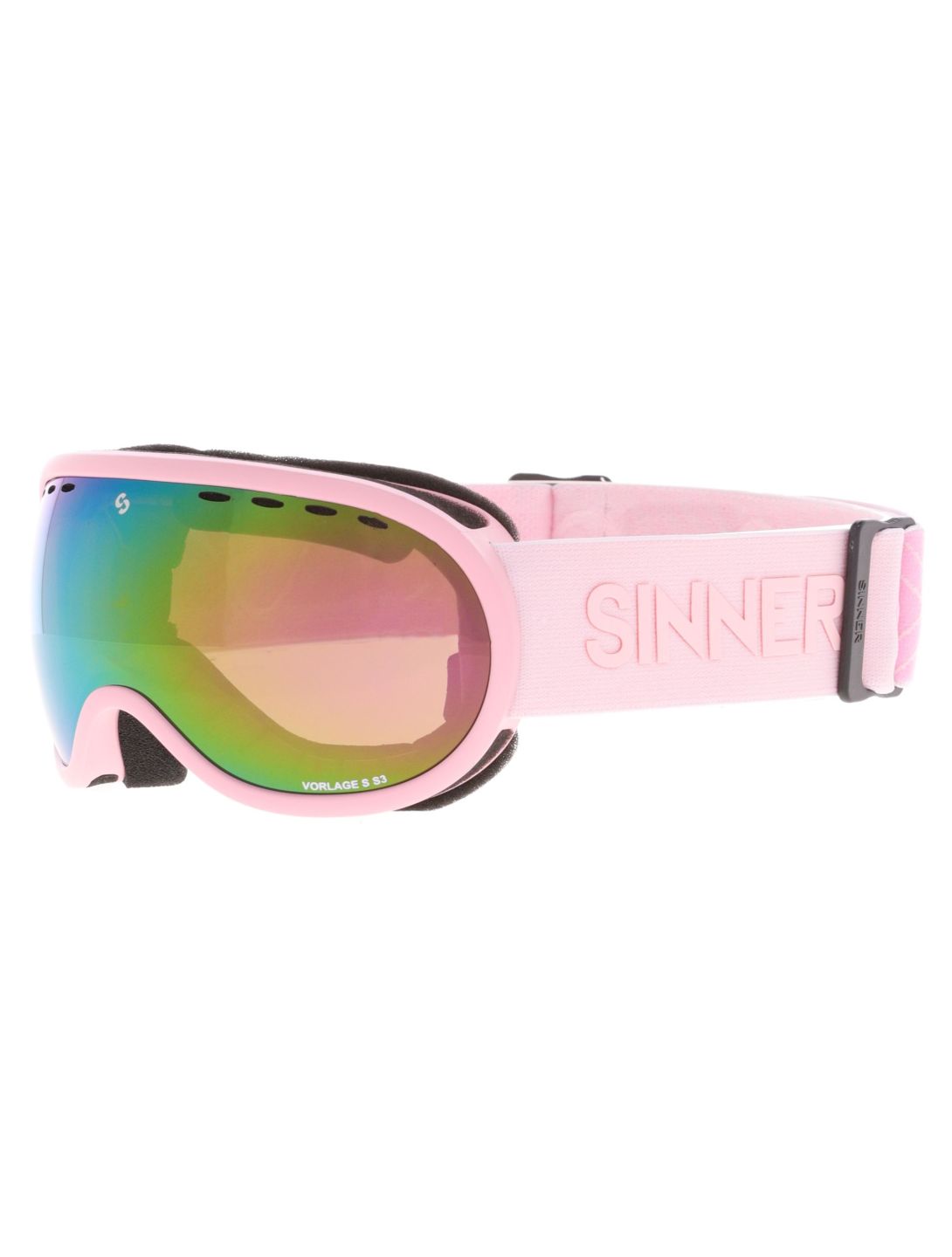 Sinner, Vorlage S gafas de esquí unisex Matt Pink rosa 