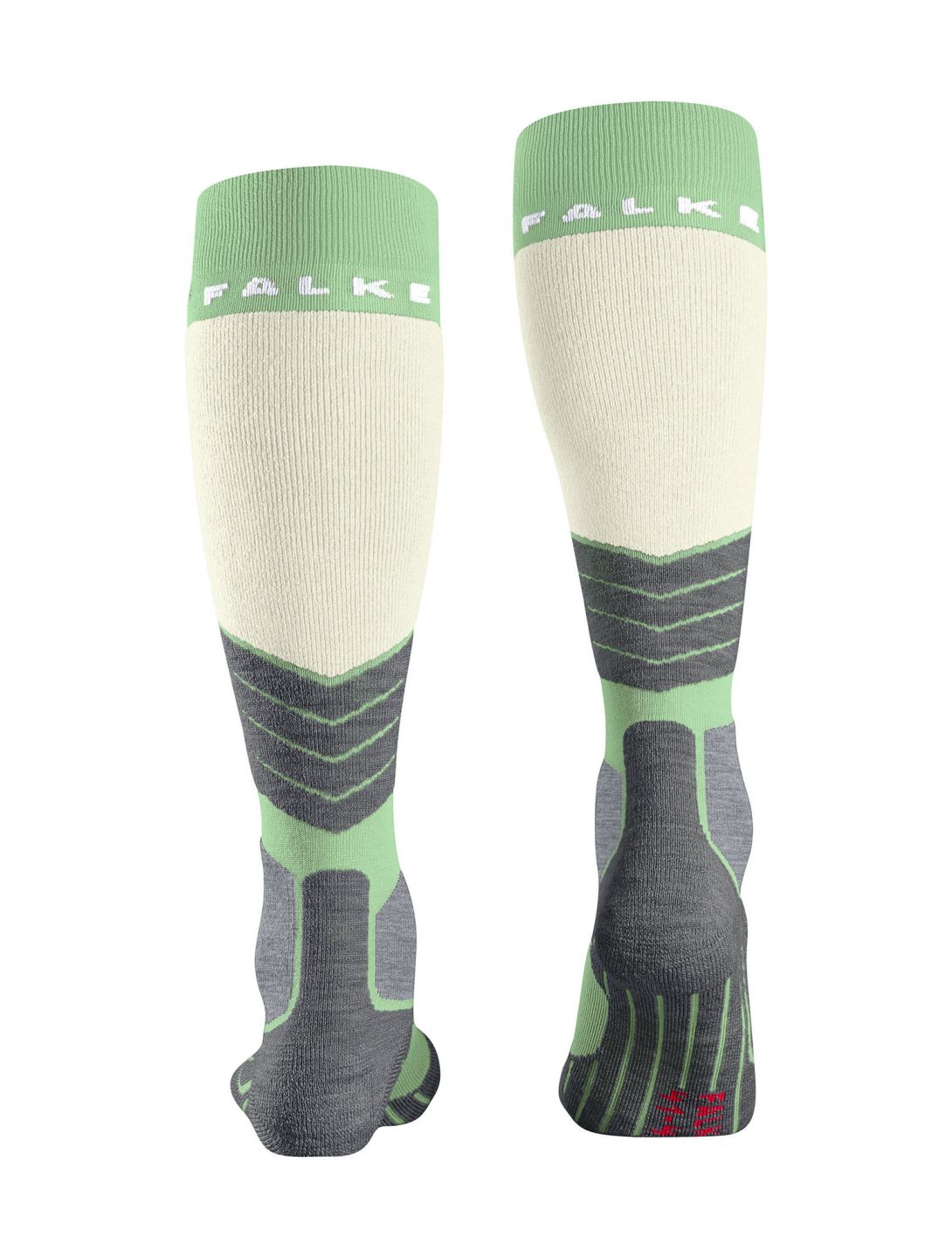 Falke, SK2 Intermediate calcetines de esquí mujeres Quiet Green verde 