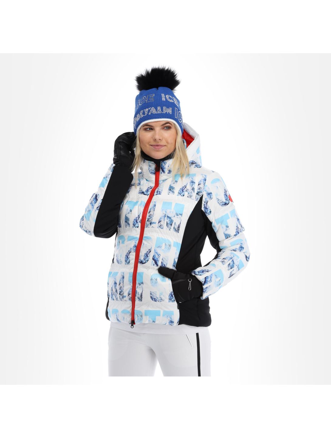 Sportalm Kitzbühel, 9820503185 chaqueta de esquí mujeres optical blanco 