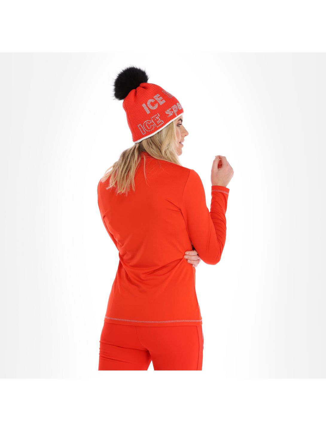 Sportalm Kitzbühel, 9823004758 jersey mujeres carmine rojo 