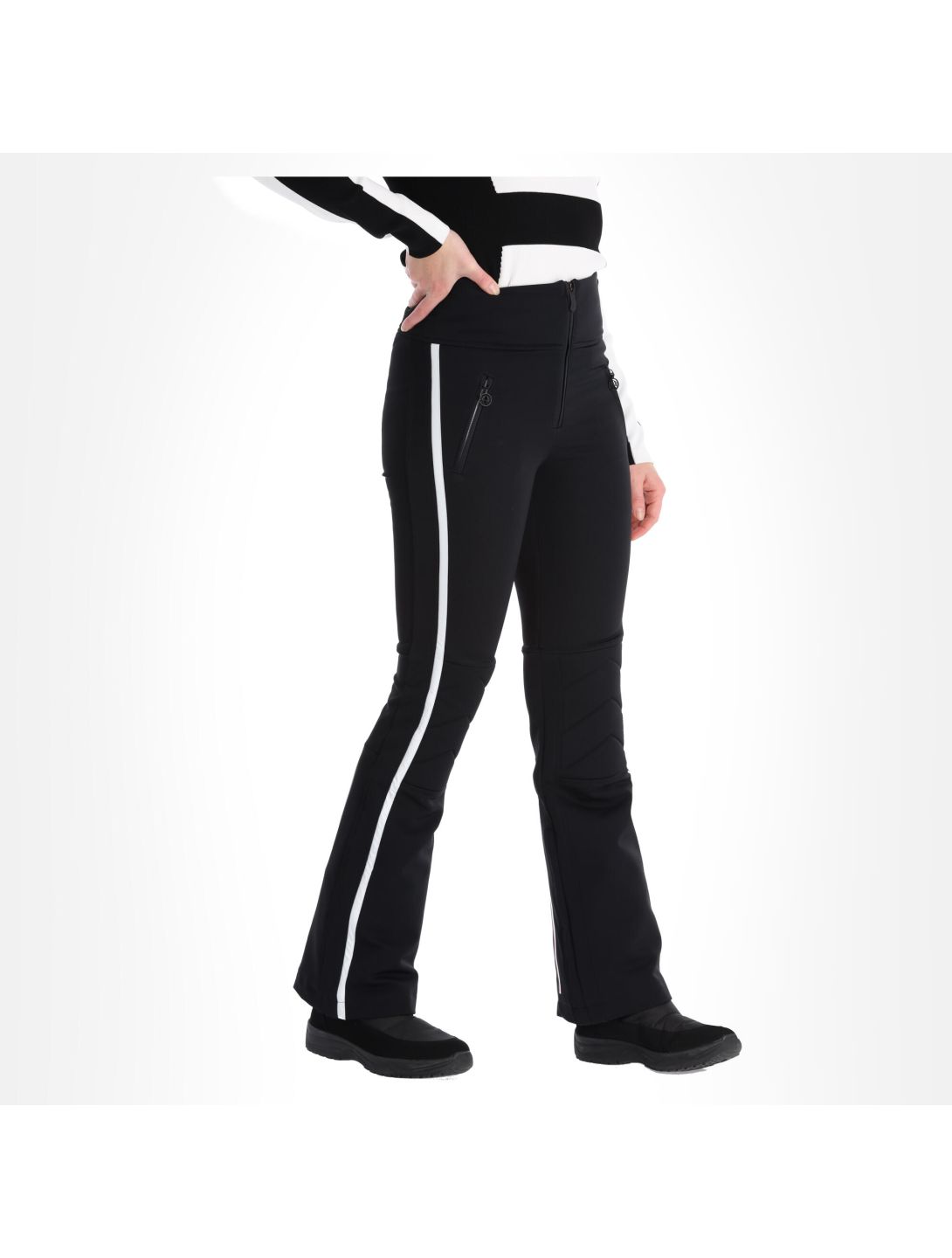 Sportalm Kitzbühel, 9828003540 pantalones de esquí softshell mujeres negro 