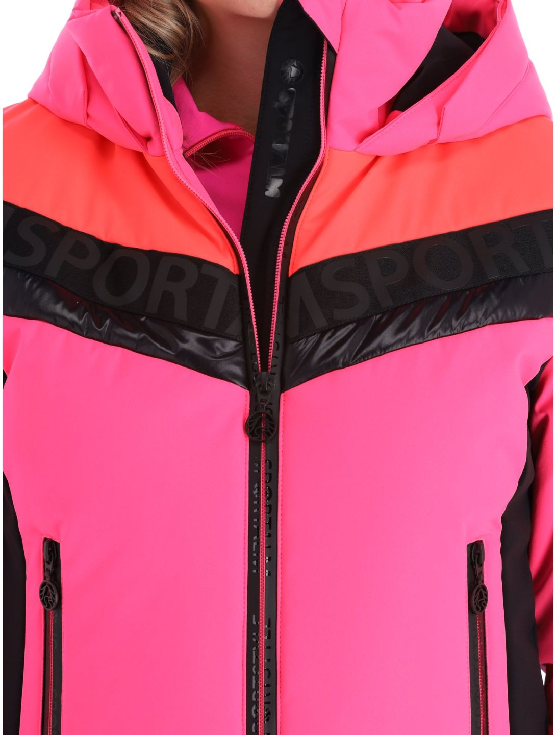 Chaqueta de esquí Sportalm Anniston para mujer - Pink Glow