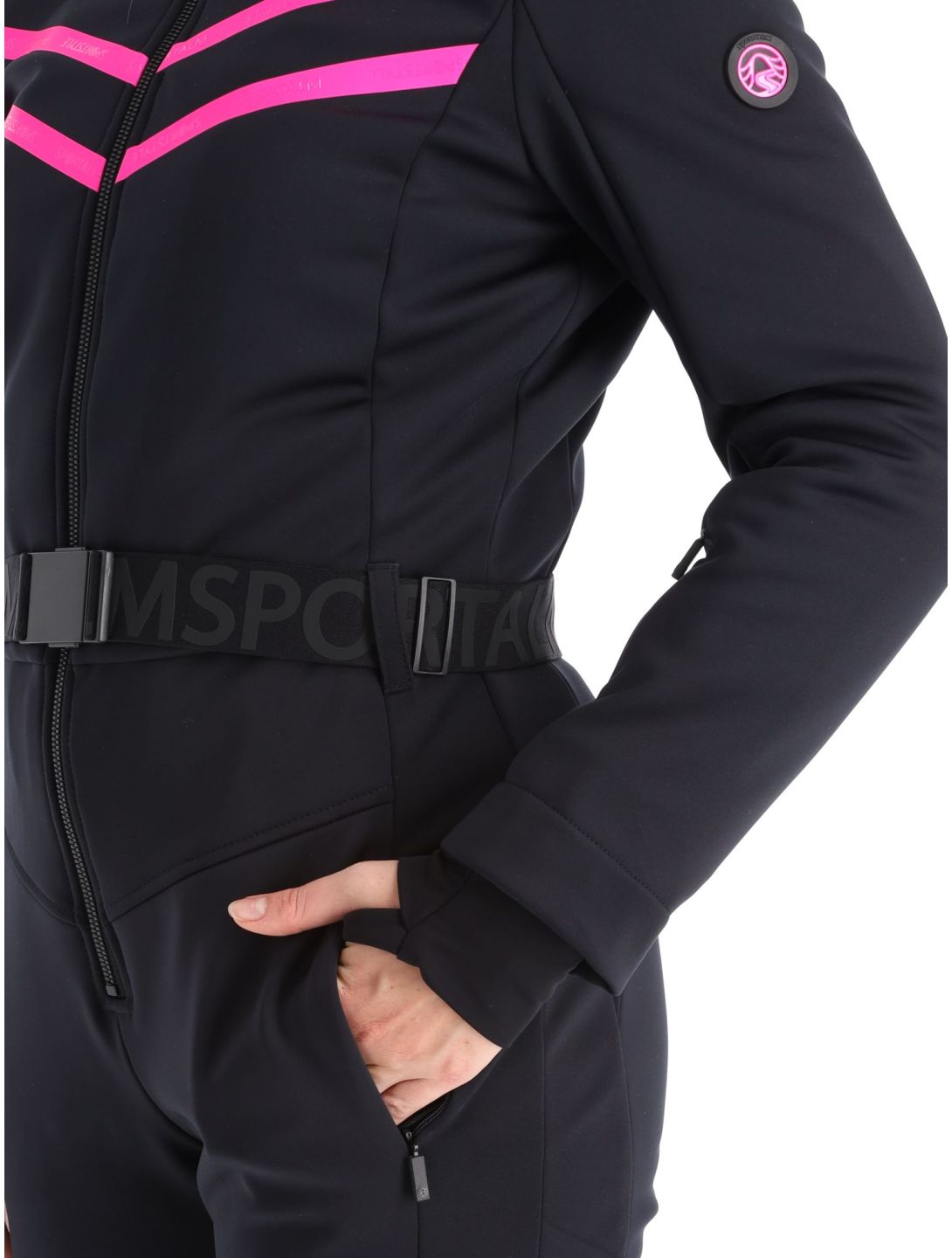 Sportalm Kitzbühel, Arkansas m.Kap.o.P. ropa del mono mujeres Stone negro 