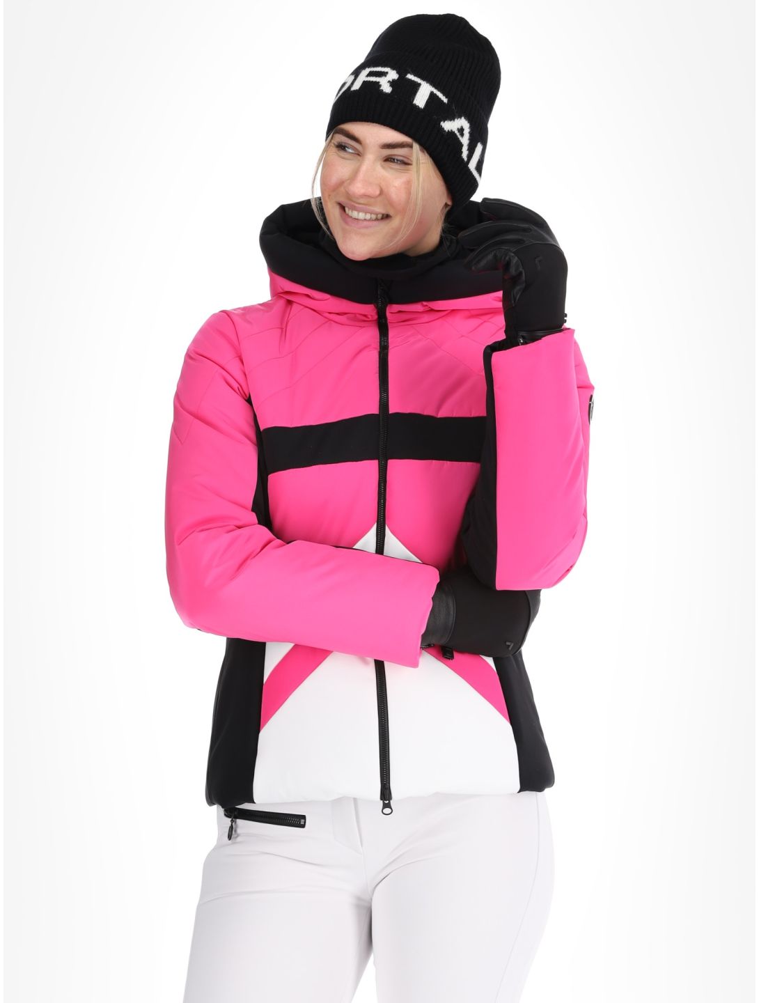 Sportalm Kitzbühel, Delphia CL m.K. chaqueta de esquí mujeres Neon Pink rosa 