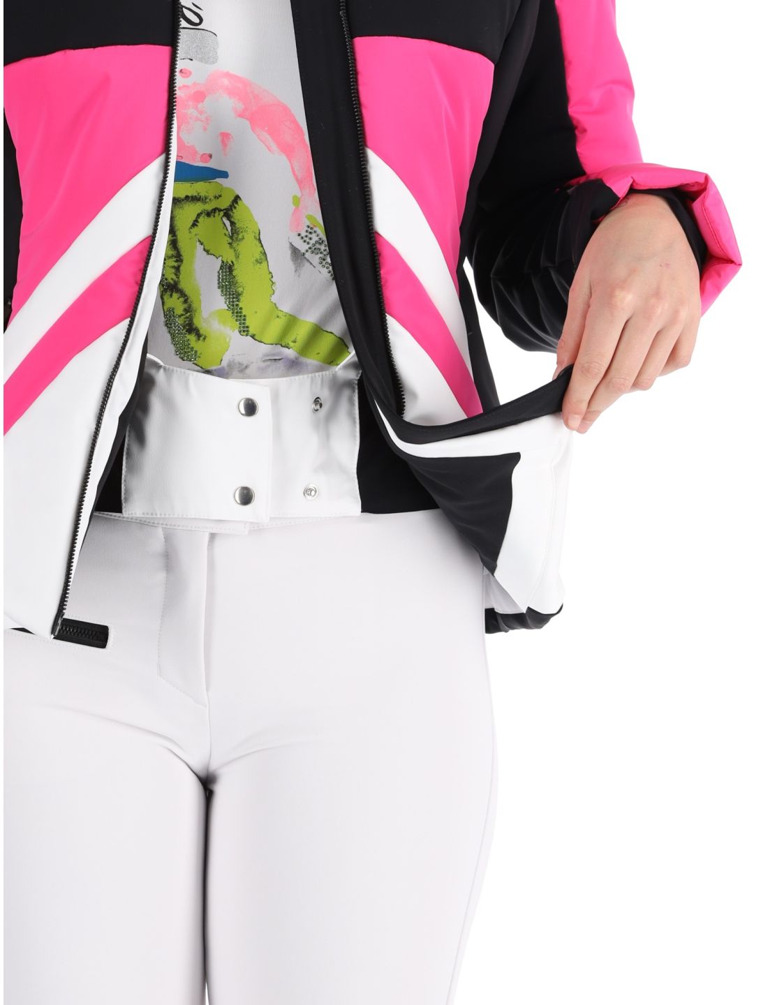 Sportalm Kitzbühel, Delphia CL m.K. chaqueta de esquí mujeres Neon Pink rosa 