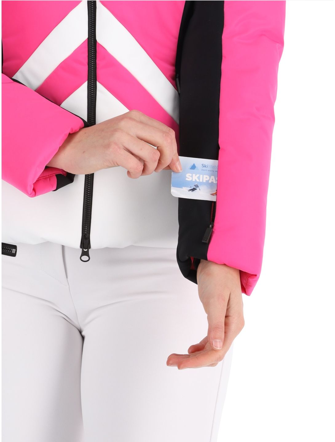 Sportalm Kitzbühel, Delphia CL m.K. chaqueta de esquí mujeres Neon Pink rosa 