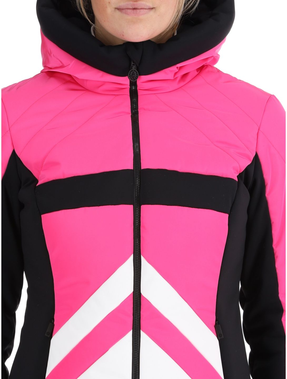 Sportalm Kitzbühel, Delphia CL m.K. chaqueta de esquí mujeres Neon Pink rosa 